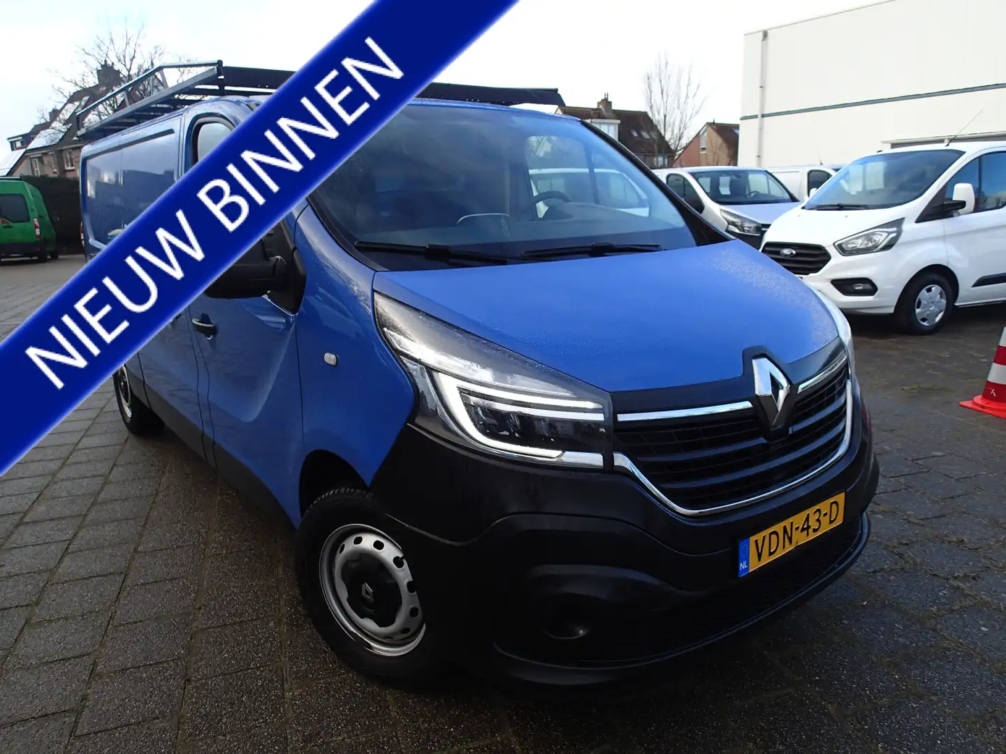 Renault Trafic 1.6 dCi 95 T29 L2H1 Comfort VOORZIEN VAN AIRCO+CRU Blau - 1