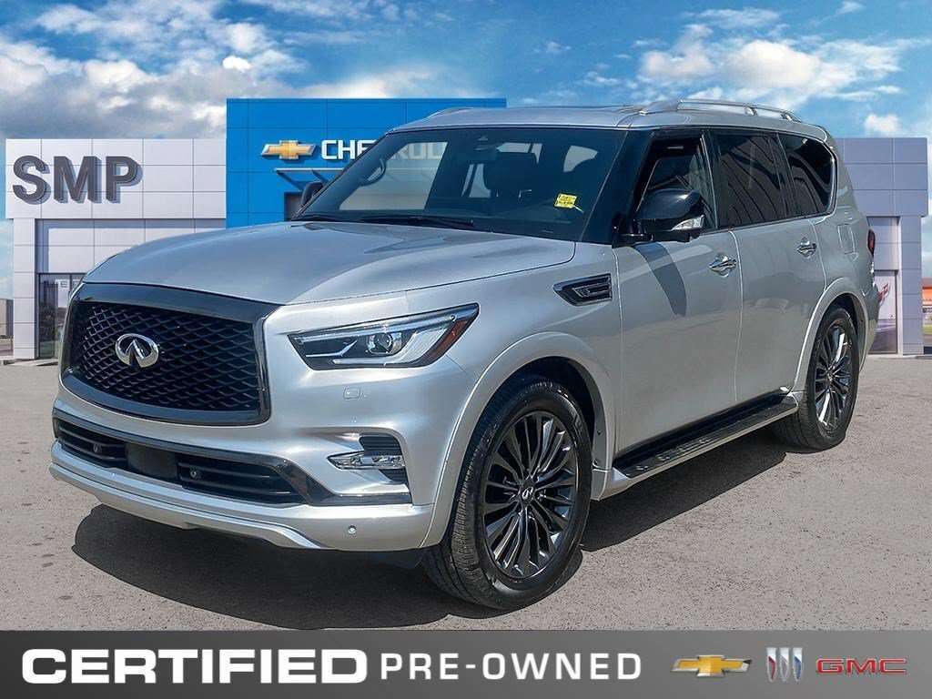 2022 Infiniti QX80 LUXE | AWD | Heated/Vented  Leather | Sunroof | 7