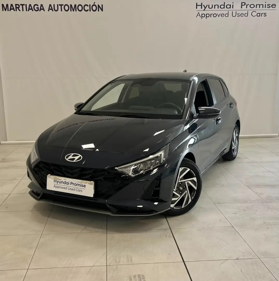 Hyundai i20 1.0 TGDI Klass 100 Gris - 1