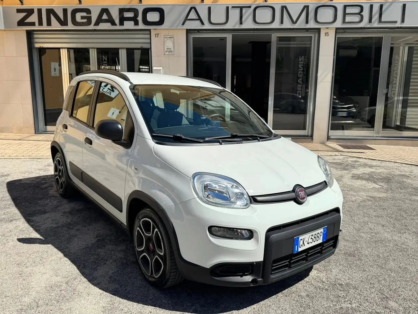 Fiat Panda 1.0 HIBRID FIREFLY E6 PERFETTA UNICO PROPRIETARIO Bianco - 2
