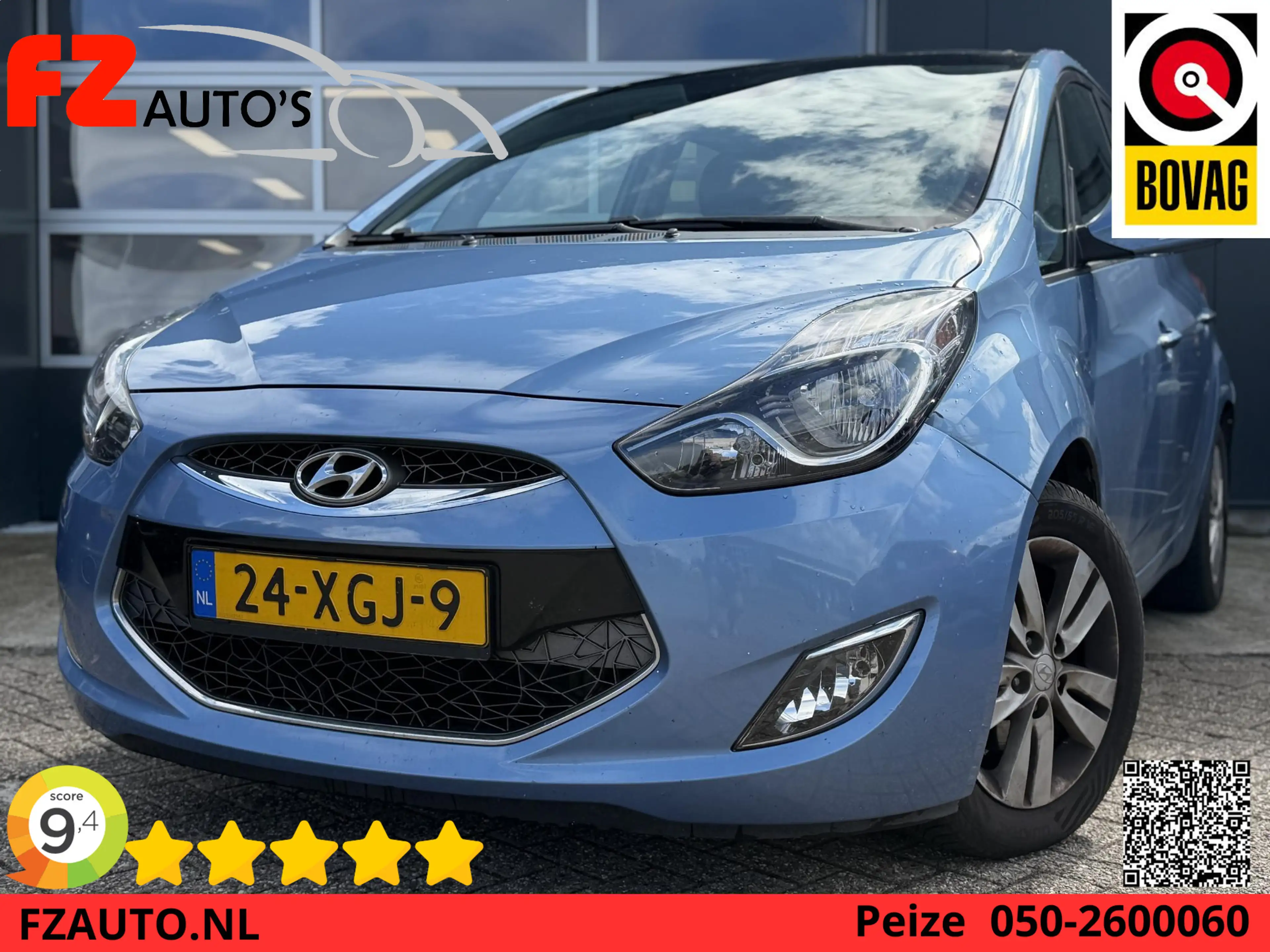 Hyundai iX20 1.6i i-Catcher Automaat - Schuif-/Kanteldak - Clim