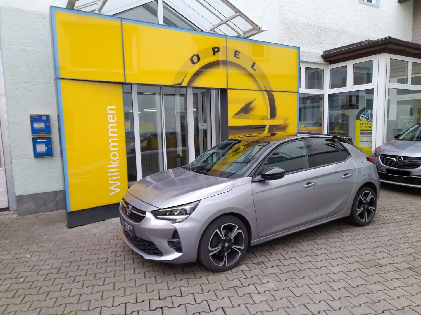 Opel Corsa 1.2 Turbo Automatik GS Line, RFK, PDC vo+hi, LED.. Gris - 1