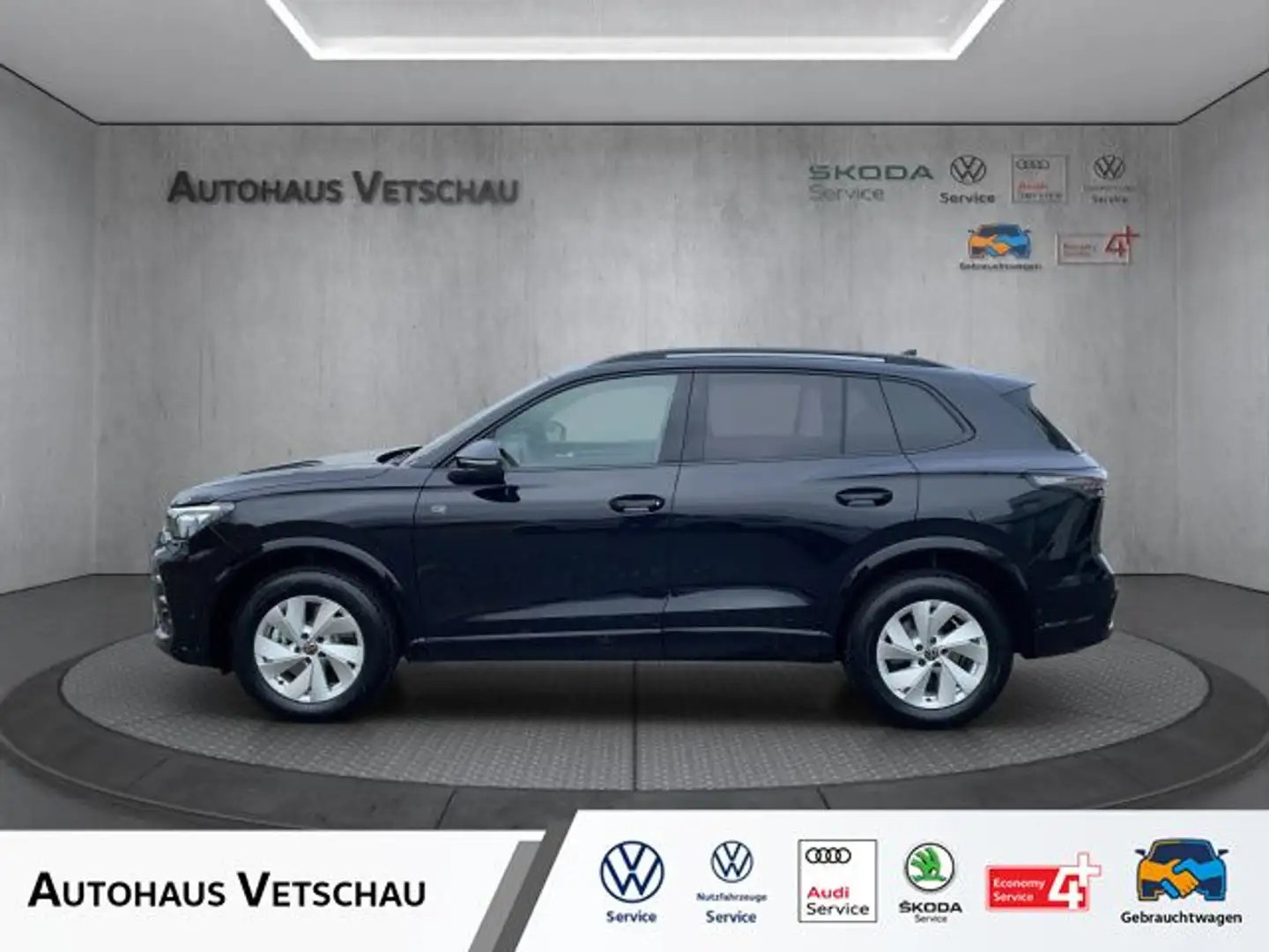 Volkswagen Tiguan R-Line 2.0 TDI 4Motion Bluetooth Navi Klima Schwarz - 1