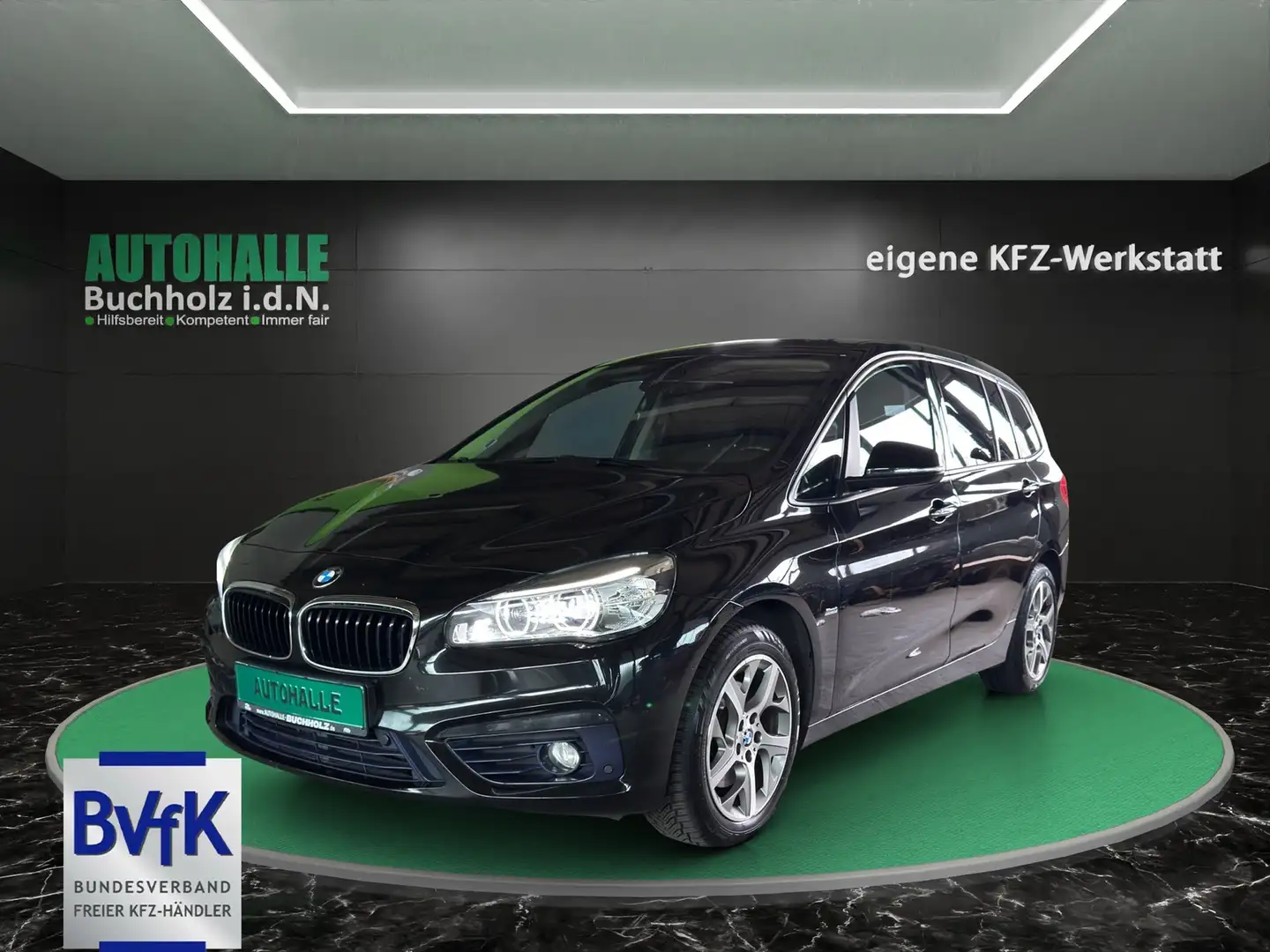 BMW 218 d GRAN Lang Sport Line~Business-Paket~AUTOMATIK~NA Schwarz - 1