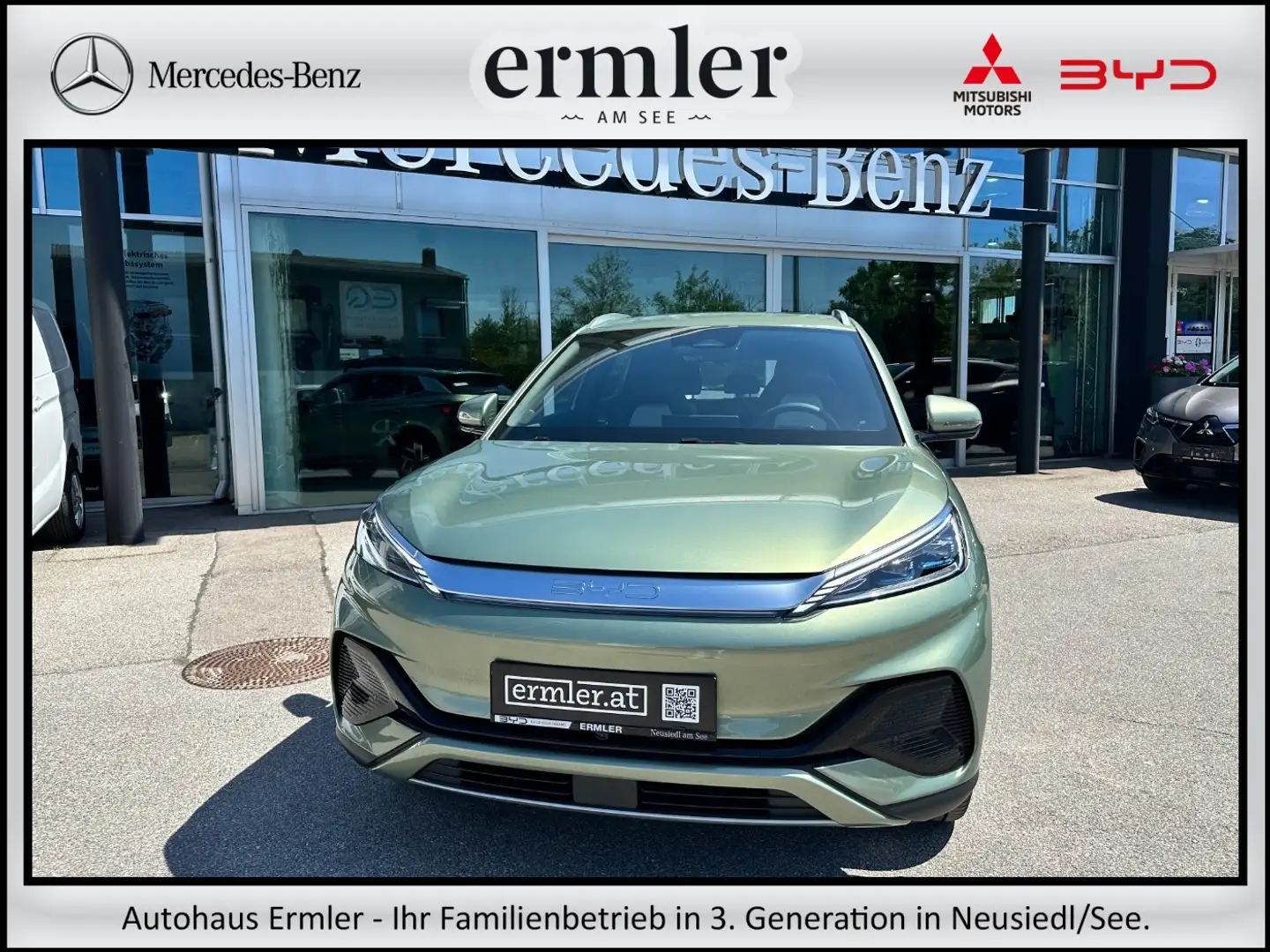 BYD Atto 3 Comfort lagernd * sofort verfügbar Zelená - 1