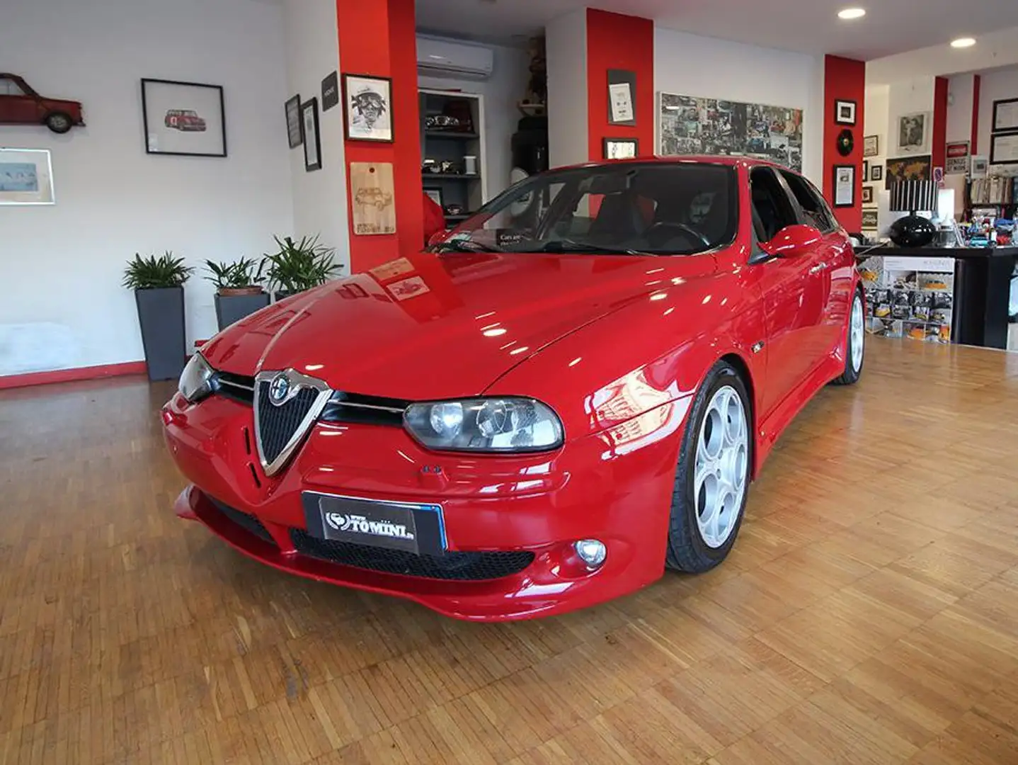 Alfa Romeo 156 SW 3.2 GTA V6 MANUALE PRIMA VERNICE ASI ORO Rojo - 1