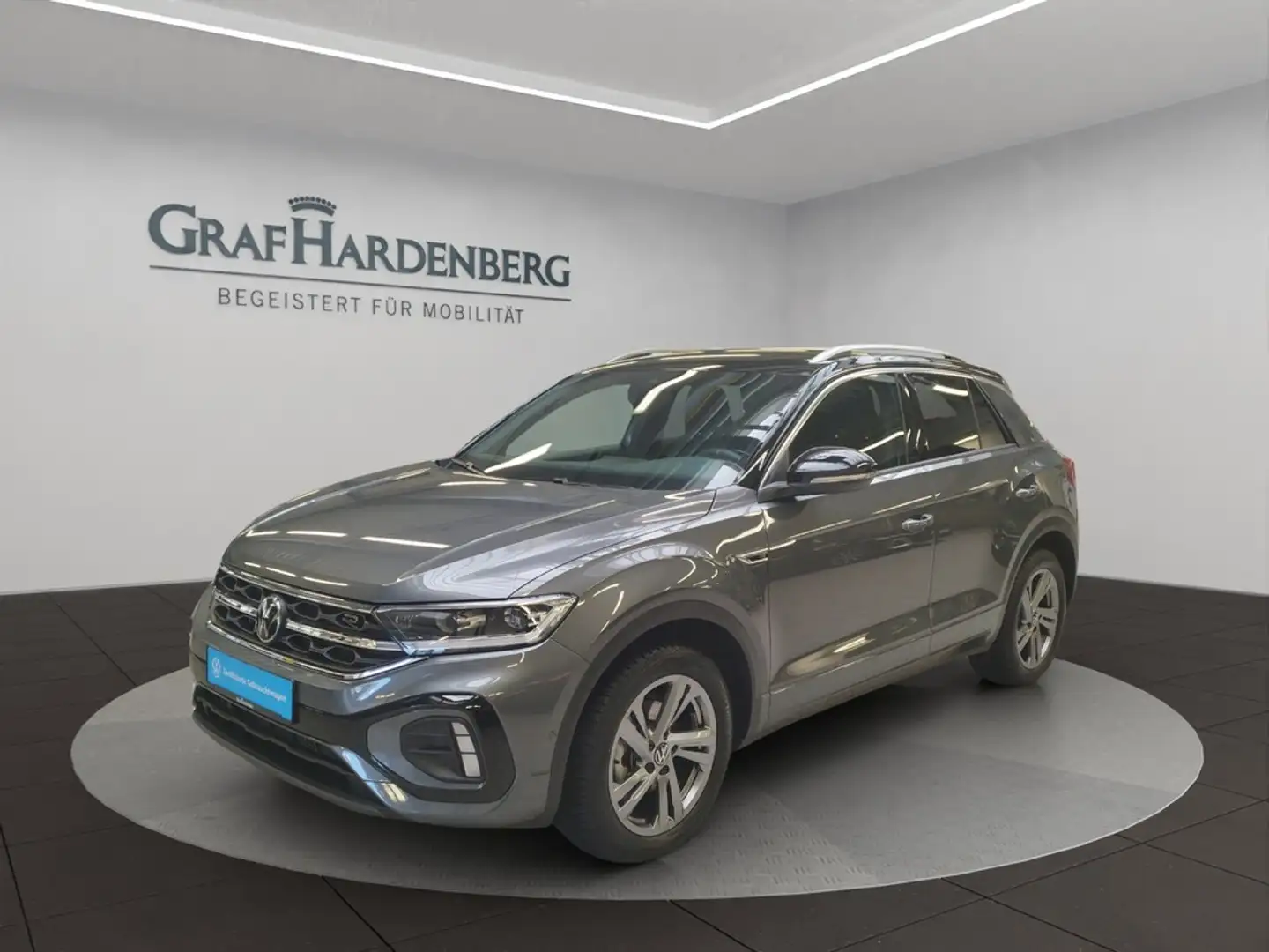 Volkswagen T-Roc 1.5 TSI DSG R Line ACC Kamera Navi AHK Grau - 1