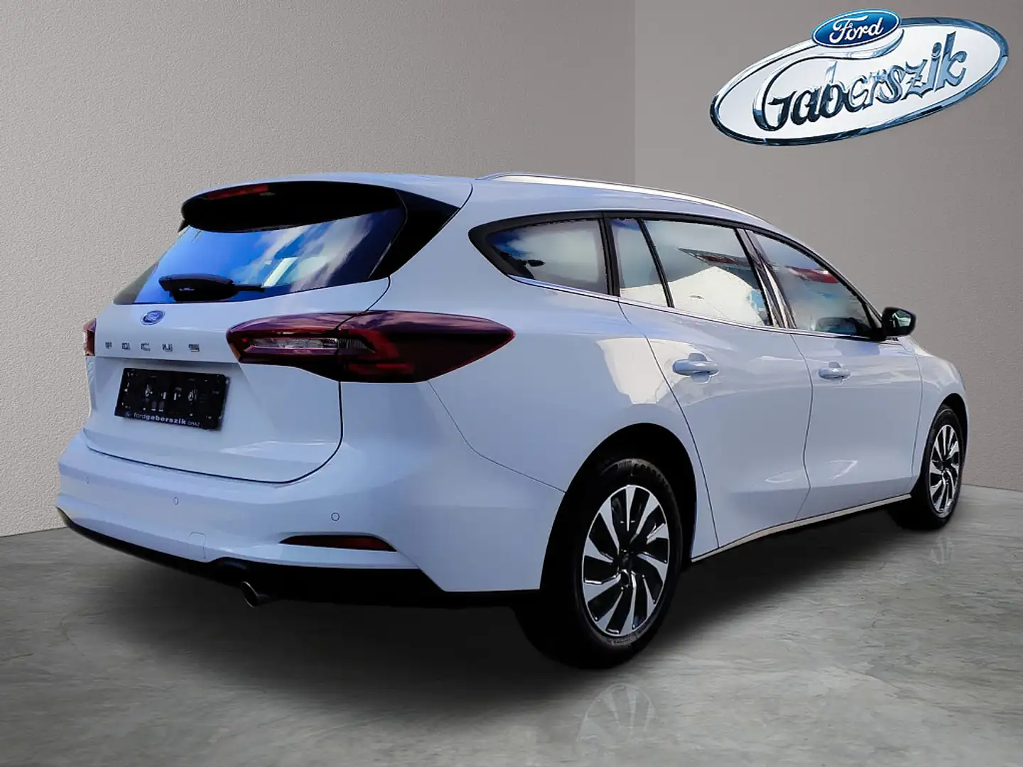 Ford Focus Turnier 1,0 EcoBoost Hybrid Titanium Weiß - 2