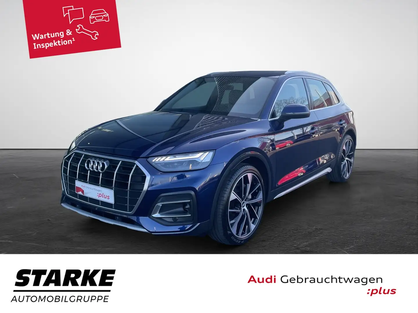 Audi Q5 50 TDI tiptronic quattro advanced Blauw - 1