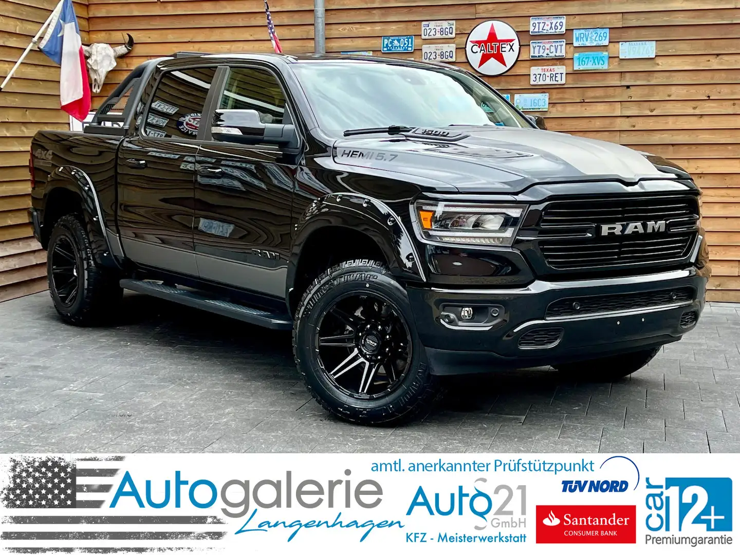Dodge RAM 1500 Laramie 5,7L LaChanti 20´´ OFFROAD LPG Zwart - 1