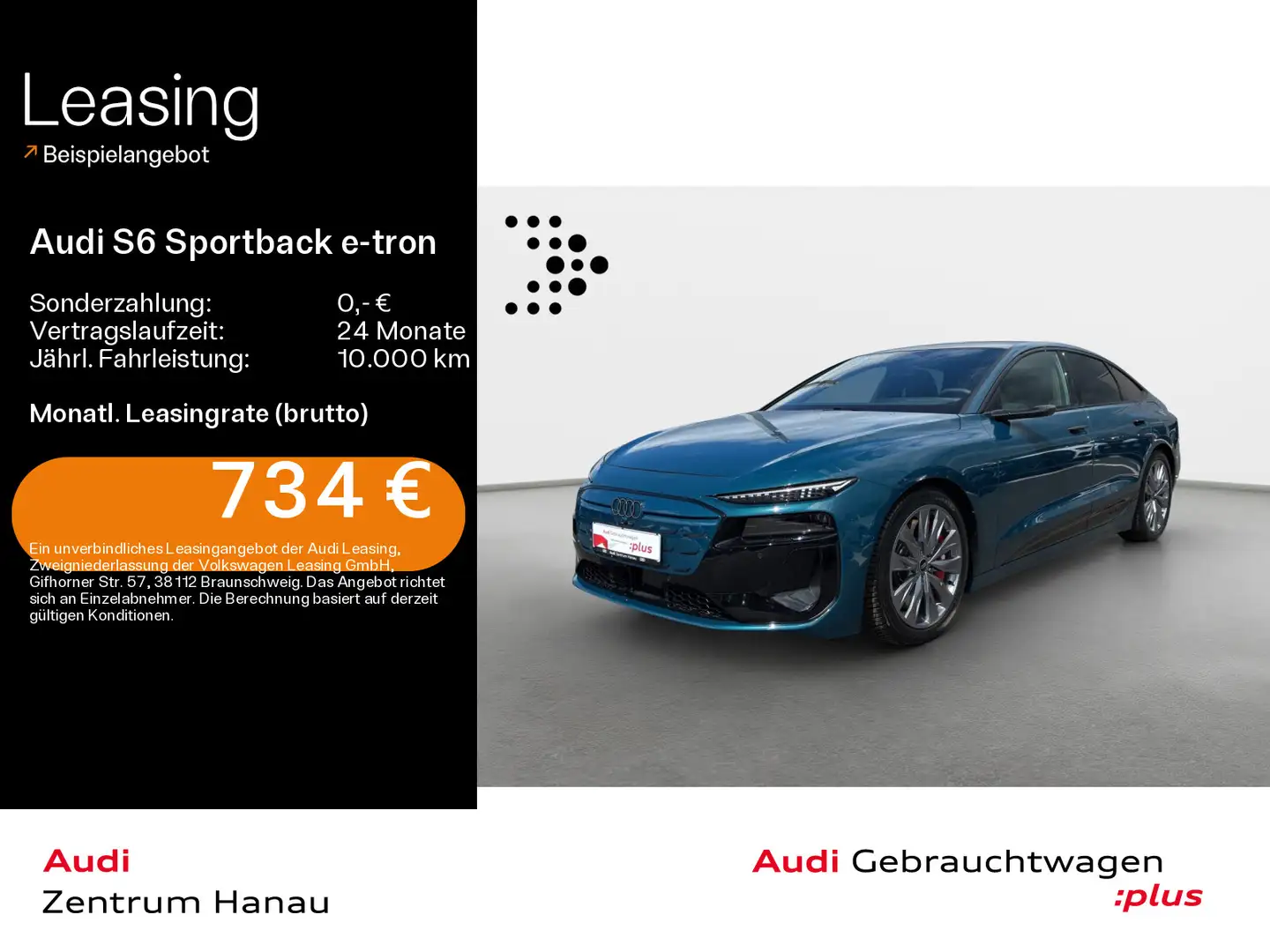 Audi S6 e-tron *EDITION-ONE-BLUE*MATRIX*HUD* Blau - 1