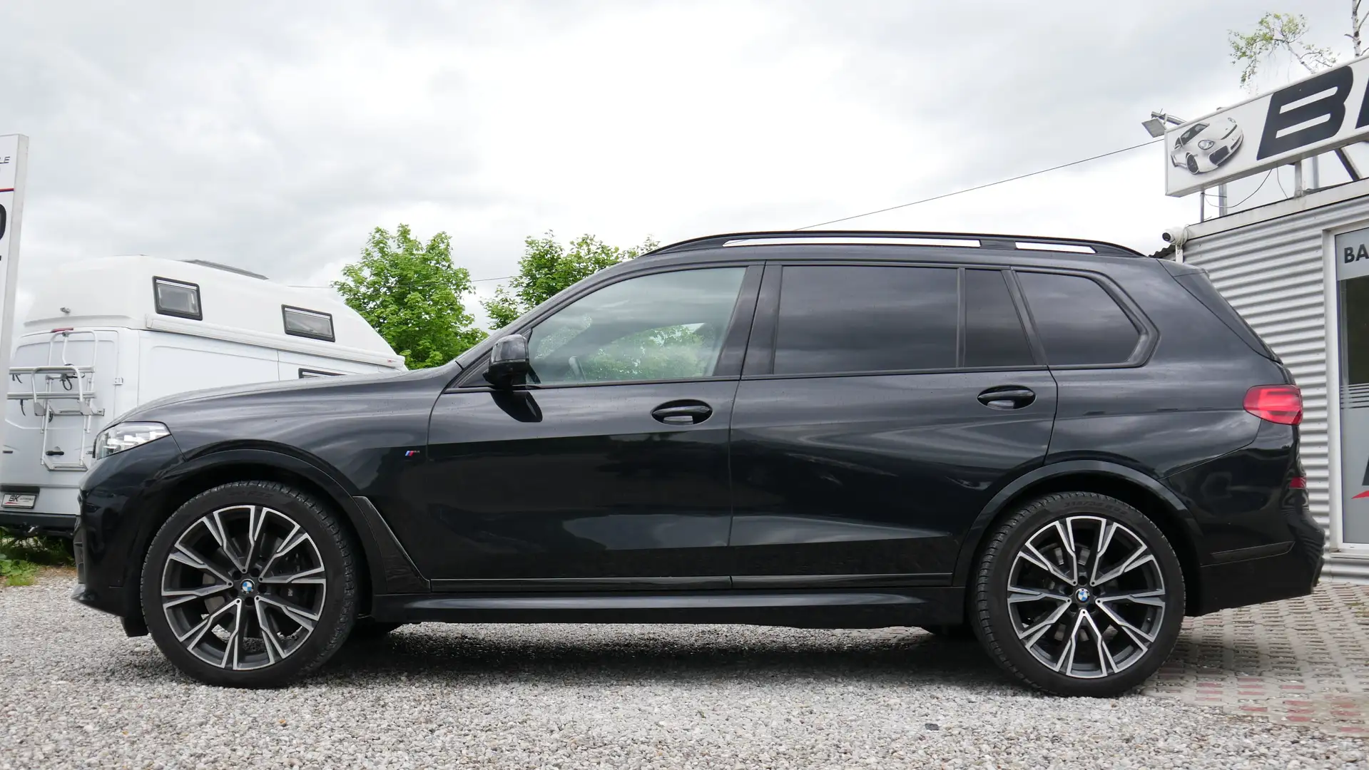 BMW X7 M M50 d 360° Kamera Sky Lounge Pano H&K Headup AH Negru - 2