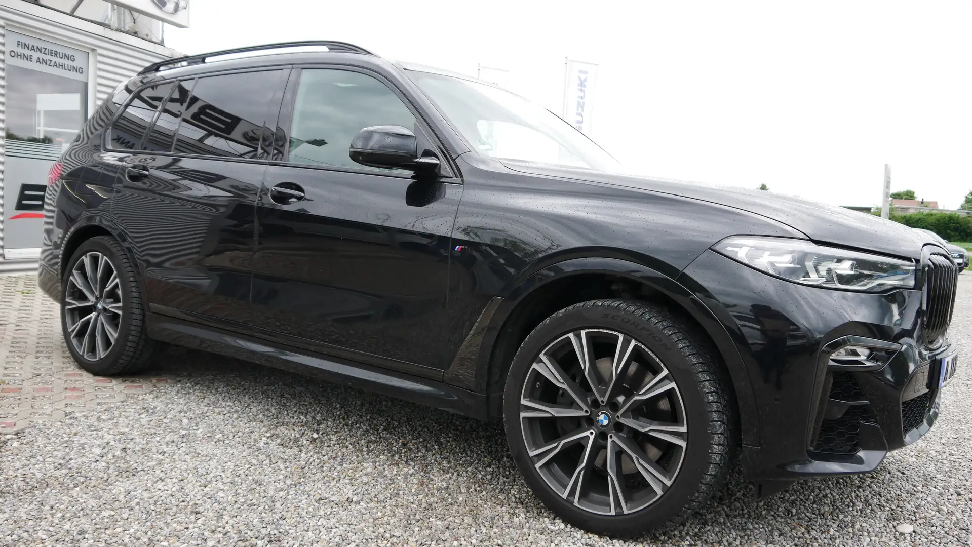 BMW X7 M M50 d 360° Kamera Sky Lounge Pano H&K Headup AH Negru - 1