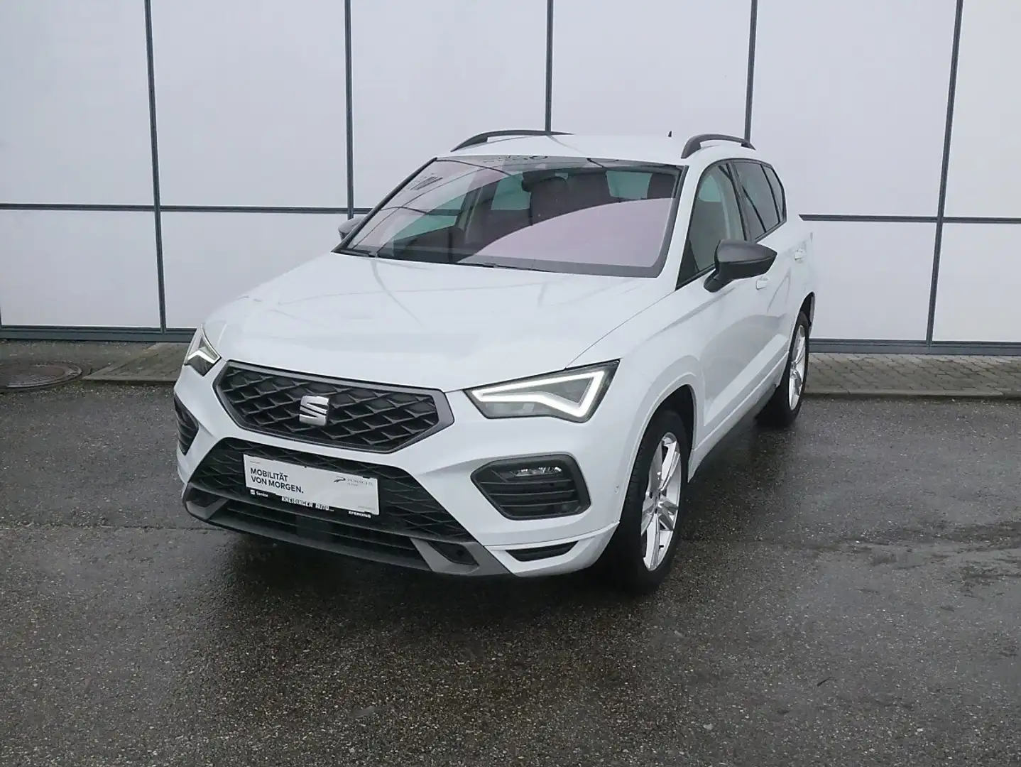 SEAT Ateca 2,0 FR 4WD TDI DSG, LED-Scheinwerfer, Allrad, F... Weiß - 2