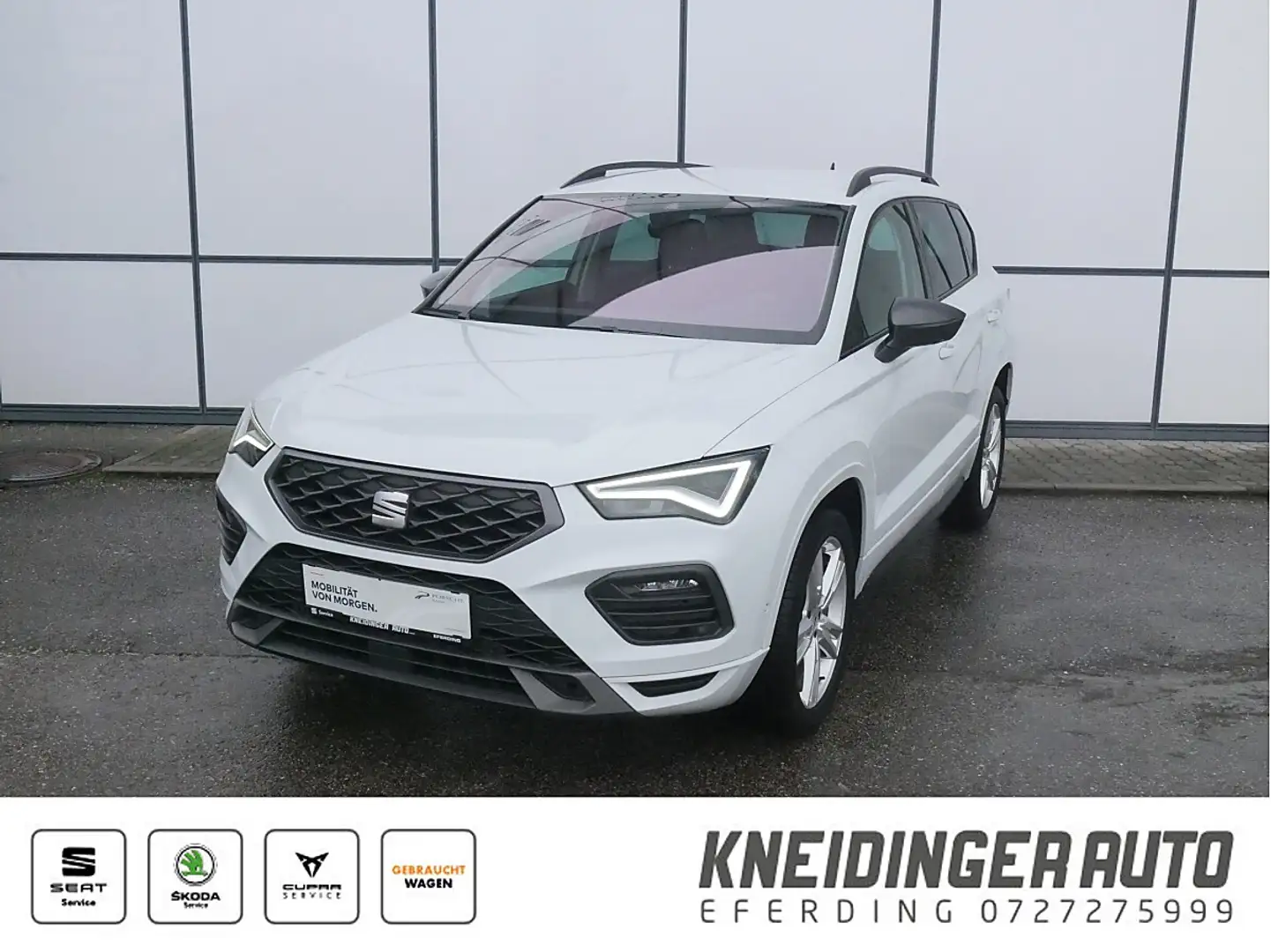 SEAT Ateca 2,0 FR 4WD TDI DSG, LED-Scheinwerfer, Allrad, F... Weiß - 1