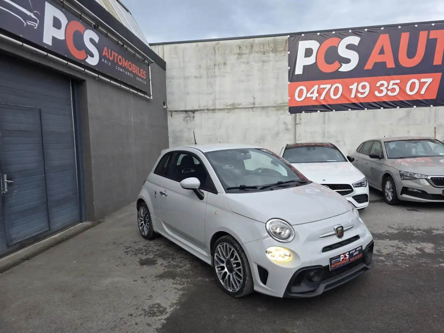 Abarth 595 1.4 T-Jet*BLUETOOTH*CARNET COMPLET*DISTRI OK Gris - 2