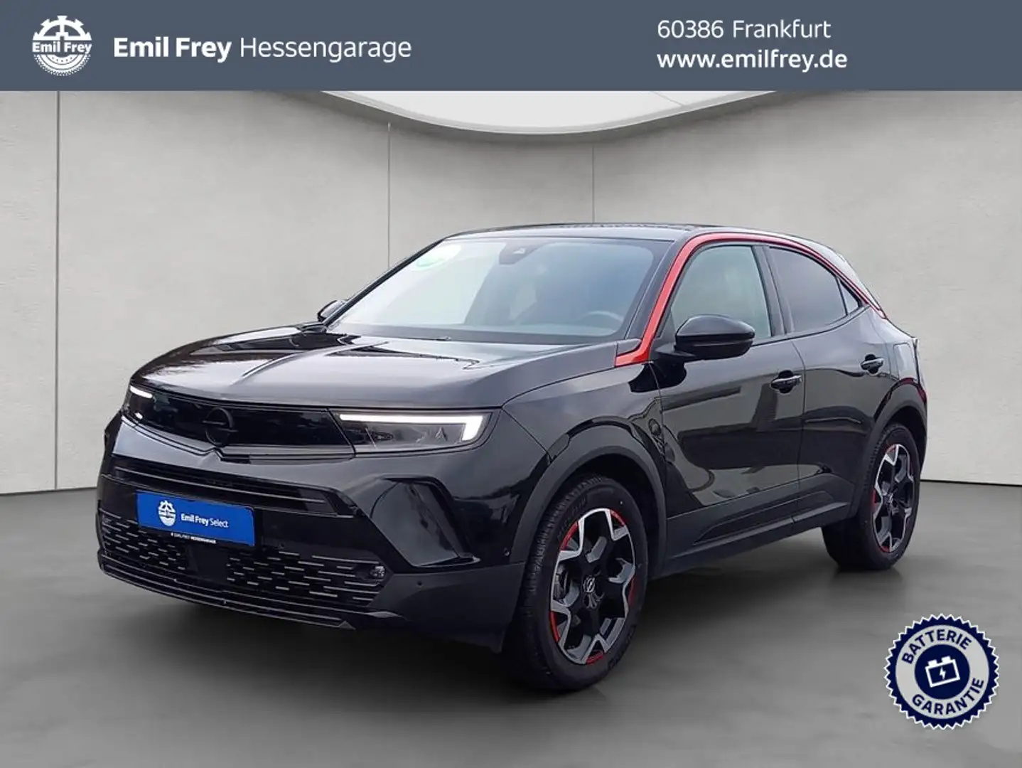 Opel Mokka-E GS 50 kWh Batterie Schwarz - 1