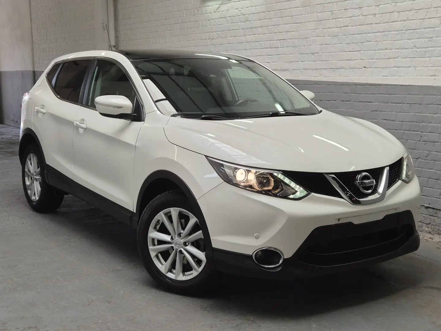 Nissan Qashqai 1.2i - 1prop.- Etat exceptionnel 👌👌👌-Garantie👍 Blanc - 1