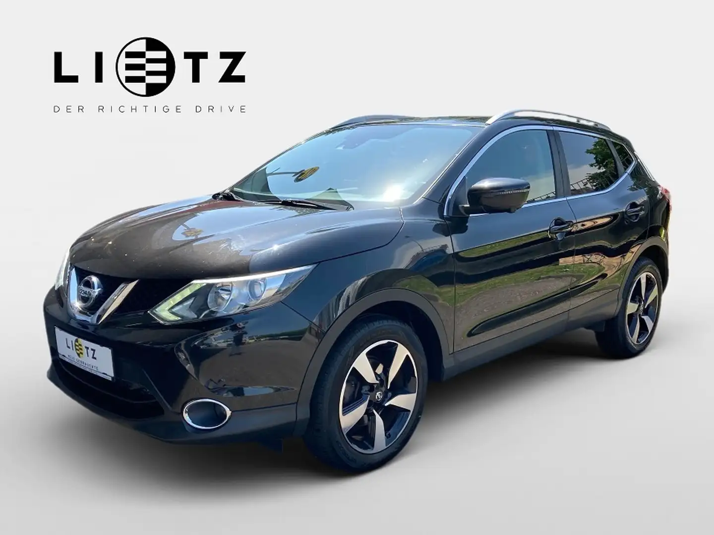 Nissan Qashqai 1,6 dCi 360° Aut. Schwarz - 1