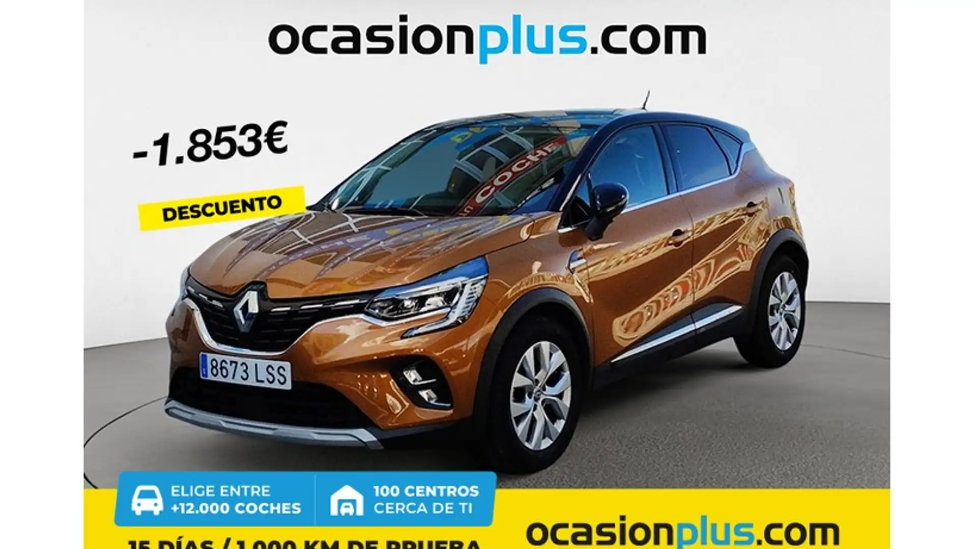 Renault Captur TCe GPF Micro Híbrido Zen EDC 103kW Naranja - 1
