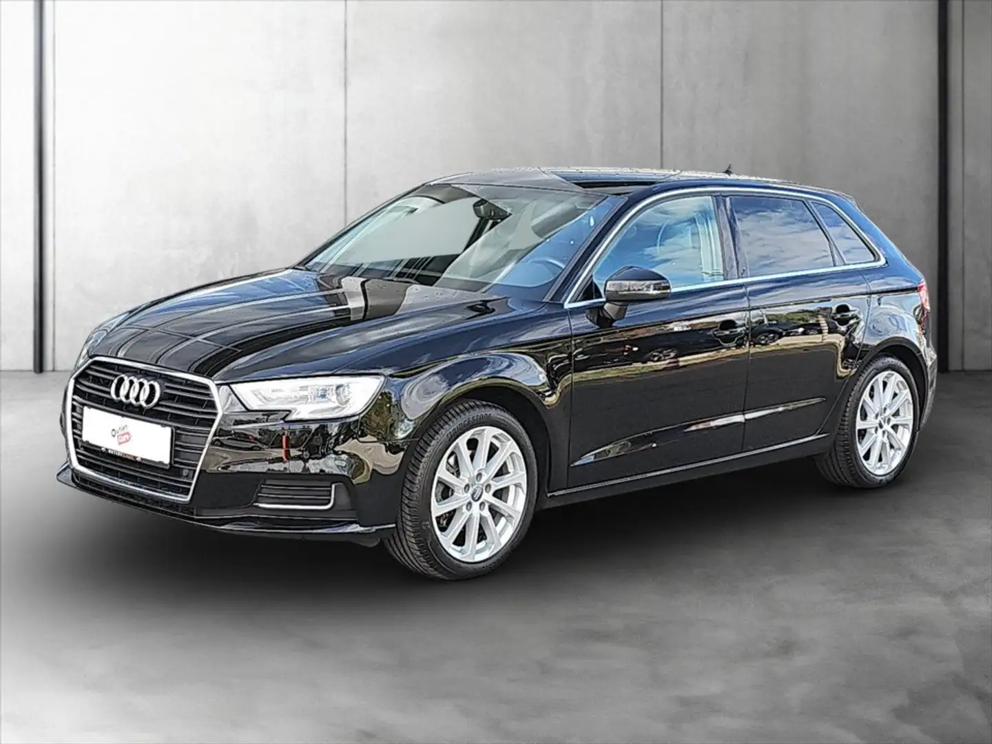 Audi A3 Sportback 1.6 TDI design LEDER+NAVI+PDC+SHZ Schwarz - 2