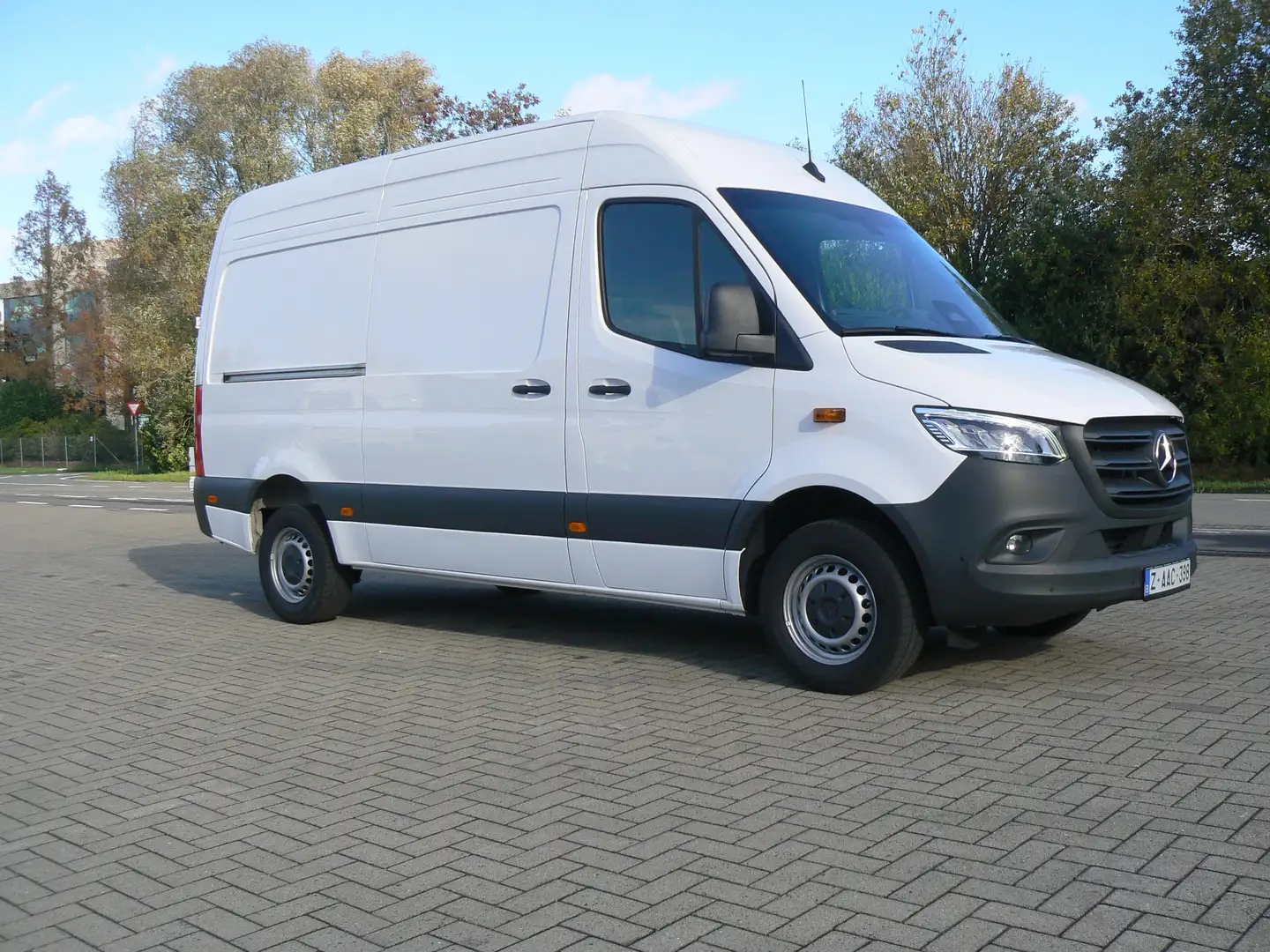 Mercedes-Benz Sprinter 317CDI L2 H2 AUTOMAAT- LED GROTE NAVIGATIE ALARM Blanc - 2