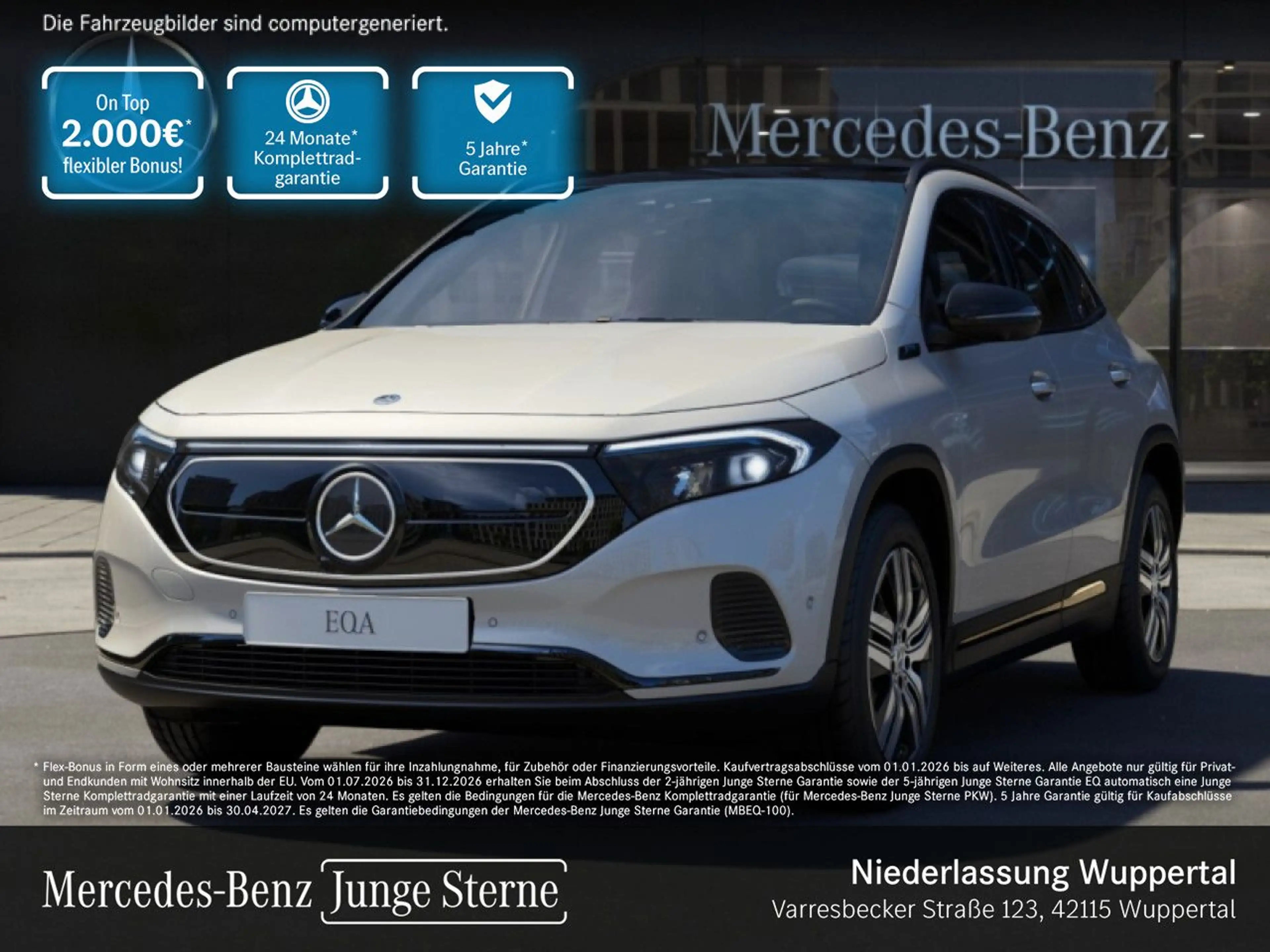 Mercedes-Benz EQA 250 ELECTRICART+NIGHT+PLUS-PAKET+PANO+360