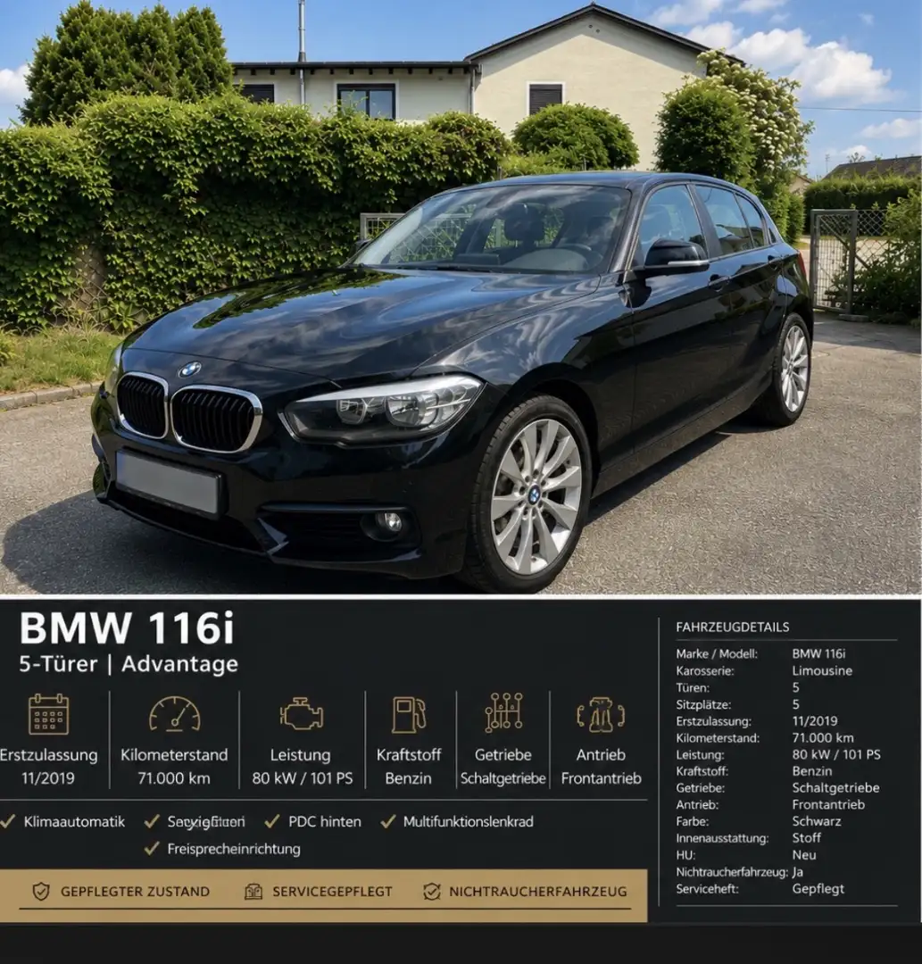 BMW 116 116i Advantage - 1