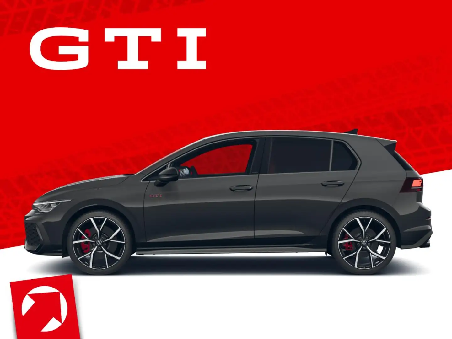 Volkswagen Golf GTI 2,0 TSI OPF (265 PS) DSG *NAVI*BLACKSTYLE*19 Z Grau - 2