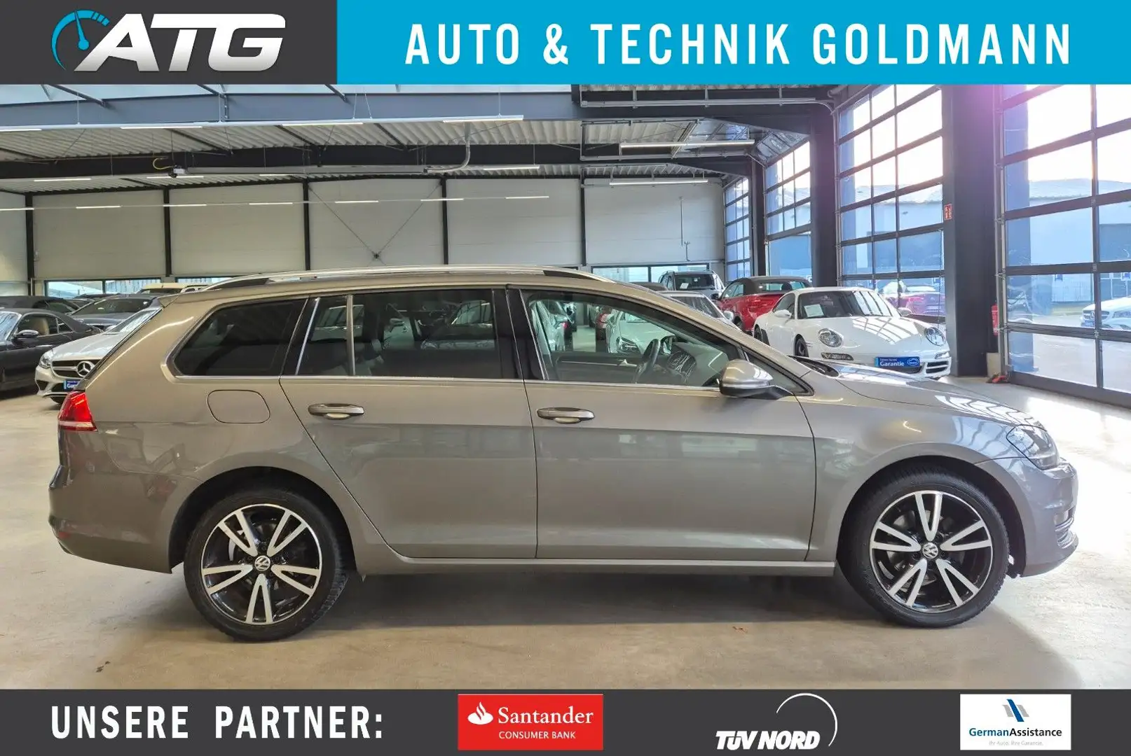 Volkswagen Golf GOLF VII VAR 1.4TSI HIGHLINE TEILLEDER NAV XENON Szürke - 1