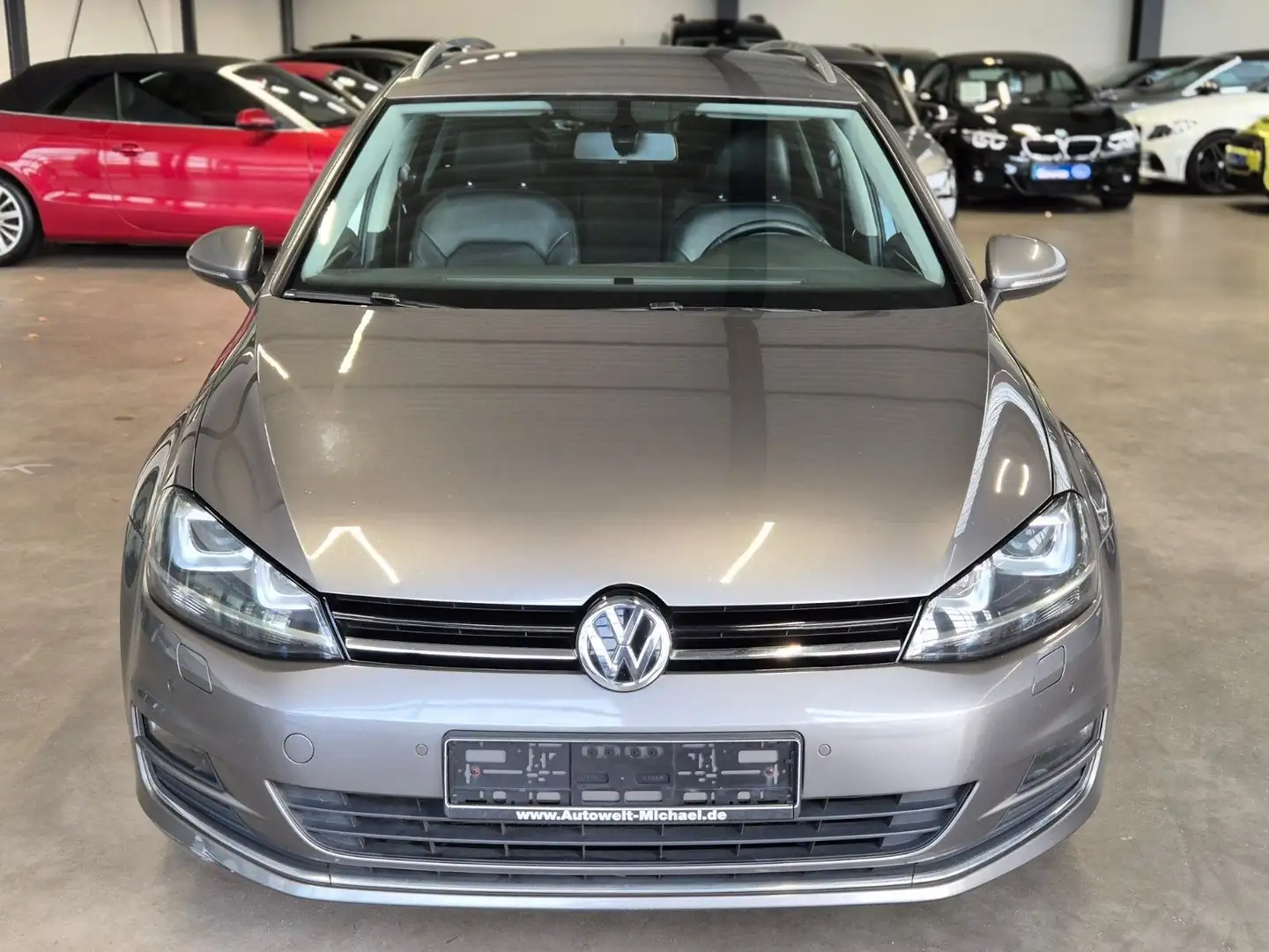 Volkswagen Golf GOLF VII VAR 1.4TSI HIGHLINE TEILLEDER NAV XENON Szürke - 2