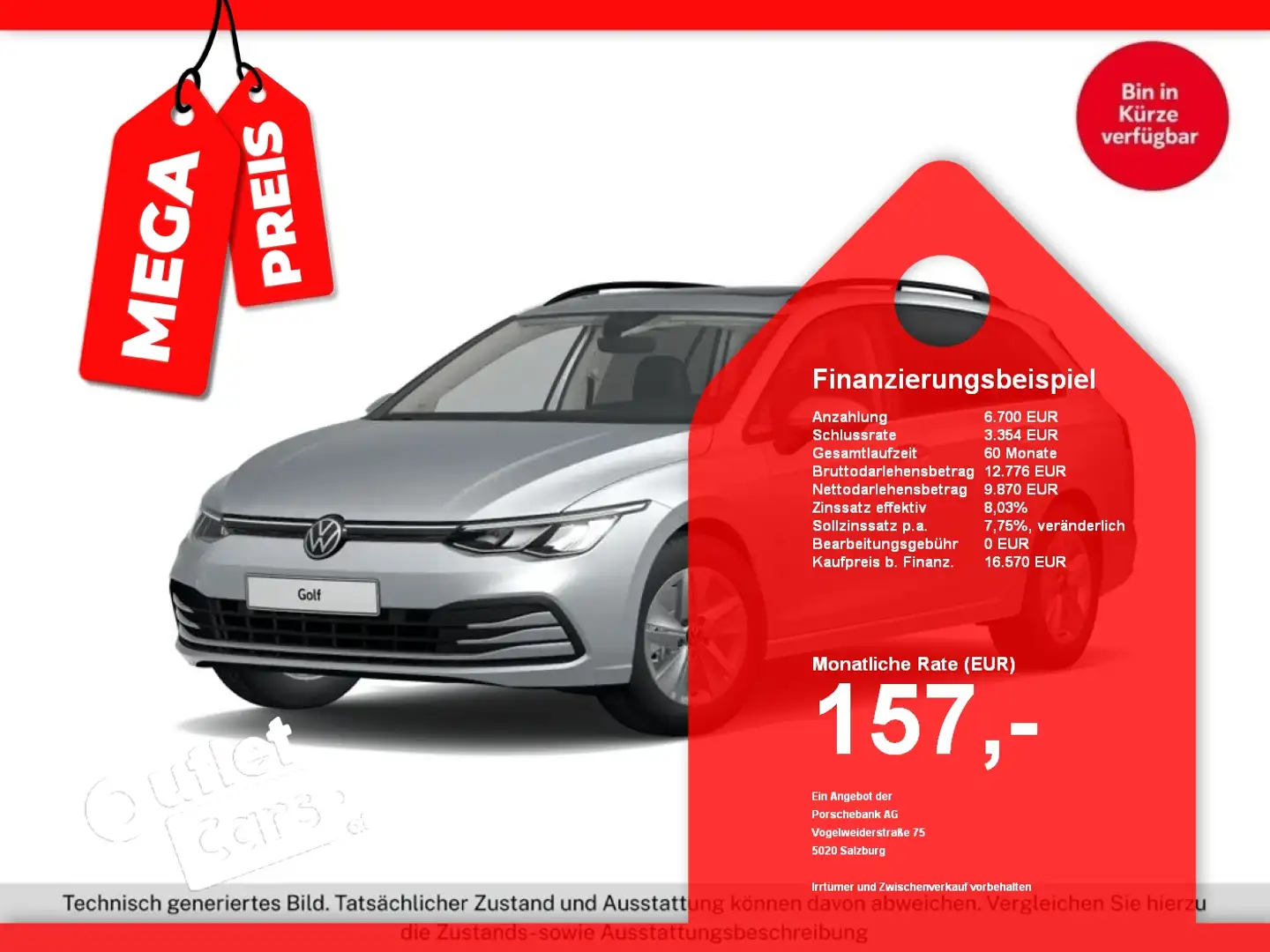 Volkswagen Golf Variant Golf VIII Variant 2.0 TDI Life Harman+ASSIST+AHK Silber - 1