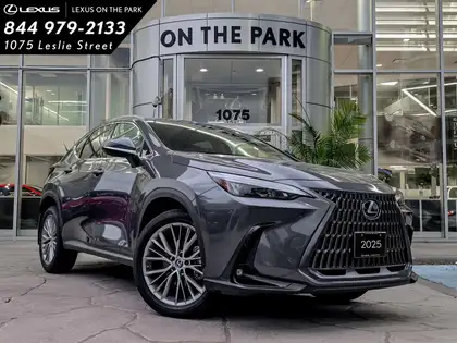 Gray 2025 Lexus NX SUV / Crossover  8-Speed Automatic