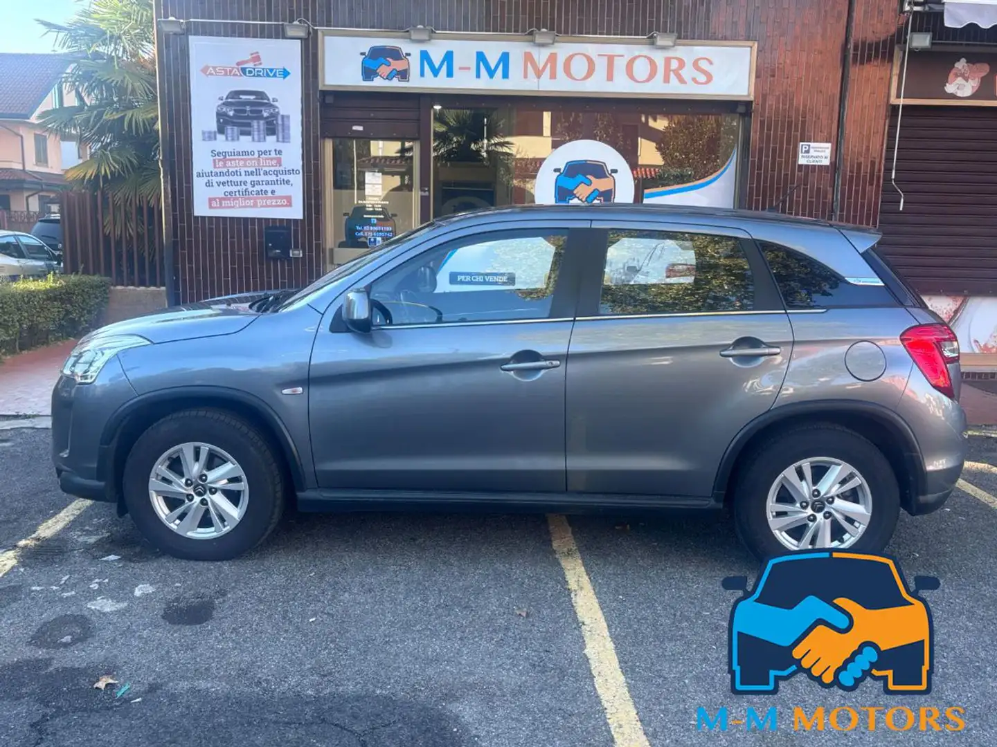 Citroen C4 Aircross 1.6 HDi 115 Stop&Start 2WD UNICO PROPRIETARIO Grigio - 2