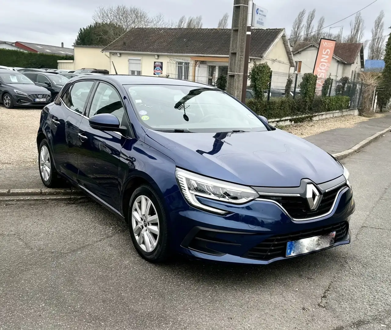 Renault Megane ZEN 1.0 TCe 115CV BVM6 TBEG 9159HT ENTRETIEN COMPL Azul - 1