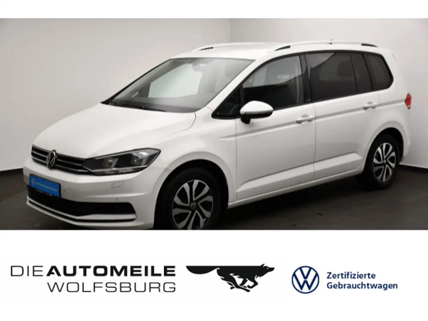 Volkswagen Touran 1.5 TSI Active Einparkhi/Multilenk/Sitzhz Weiß - 1