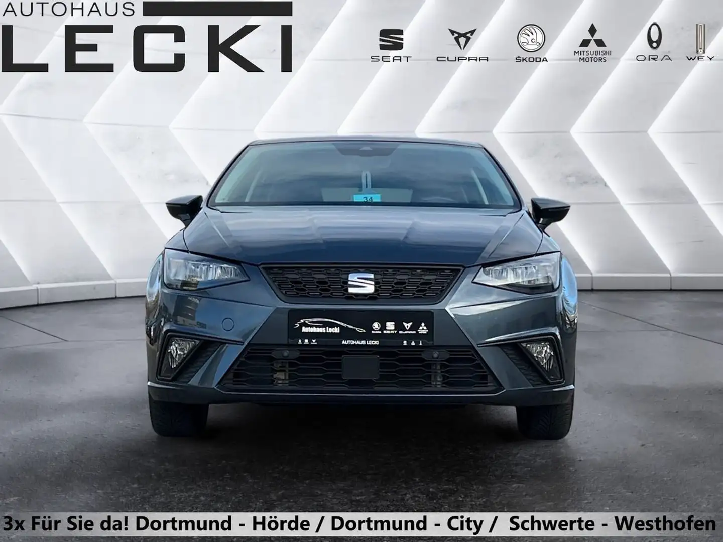 SEAT Ibiza Style 1.0 TSi *FACELIFT*KAMERA*PDC*SHZ*4SEASON*UVM Grijs - 2