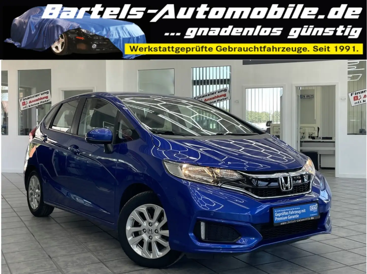 Honda Jazz 1.3 i-VTEC Comfort, 1.Hand, Navi, Klima Blue - 1