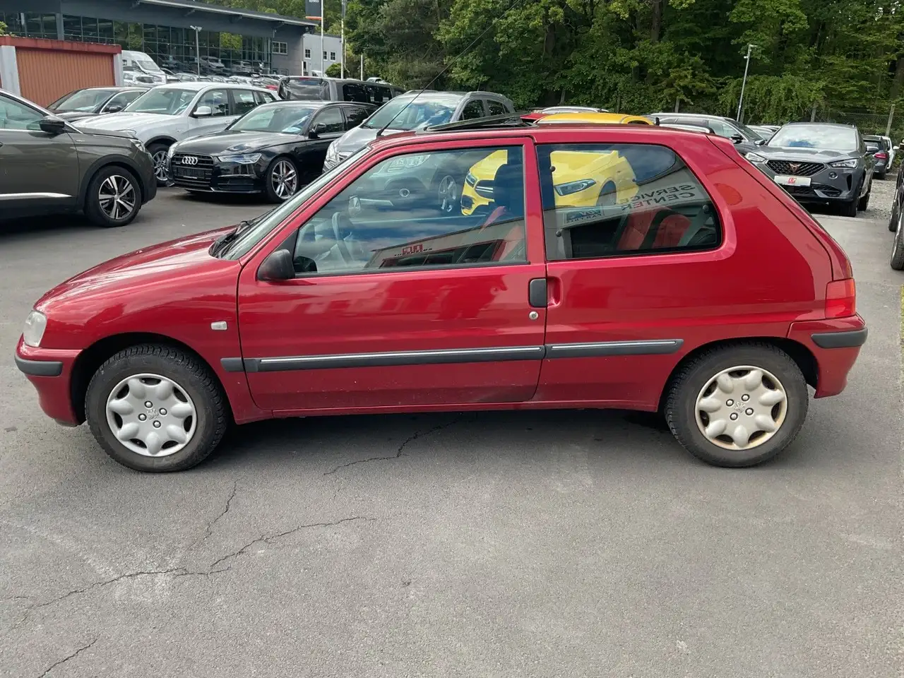 Peugeot 106 1.1 HFX 1 Hand Schiebedach, foto 8