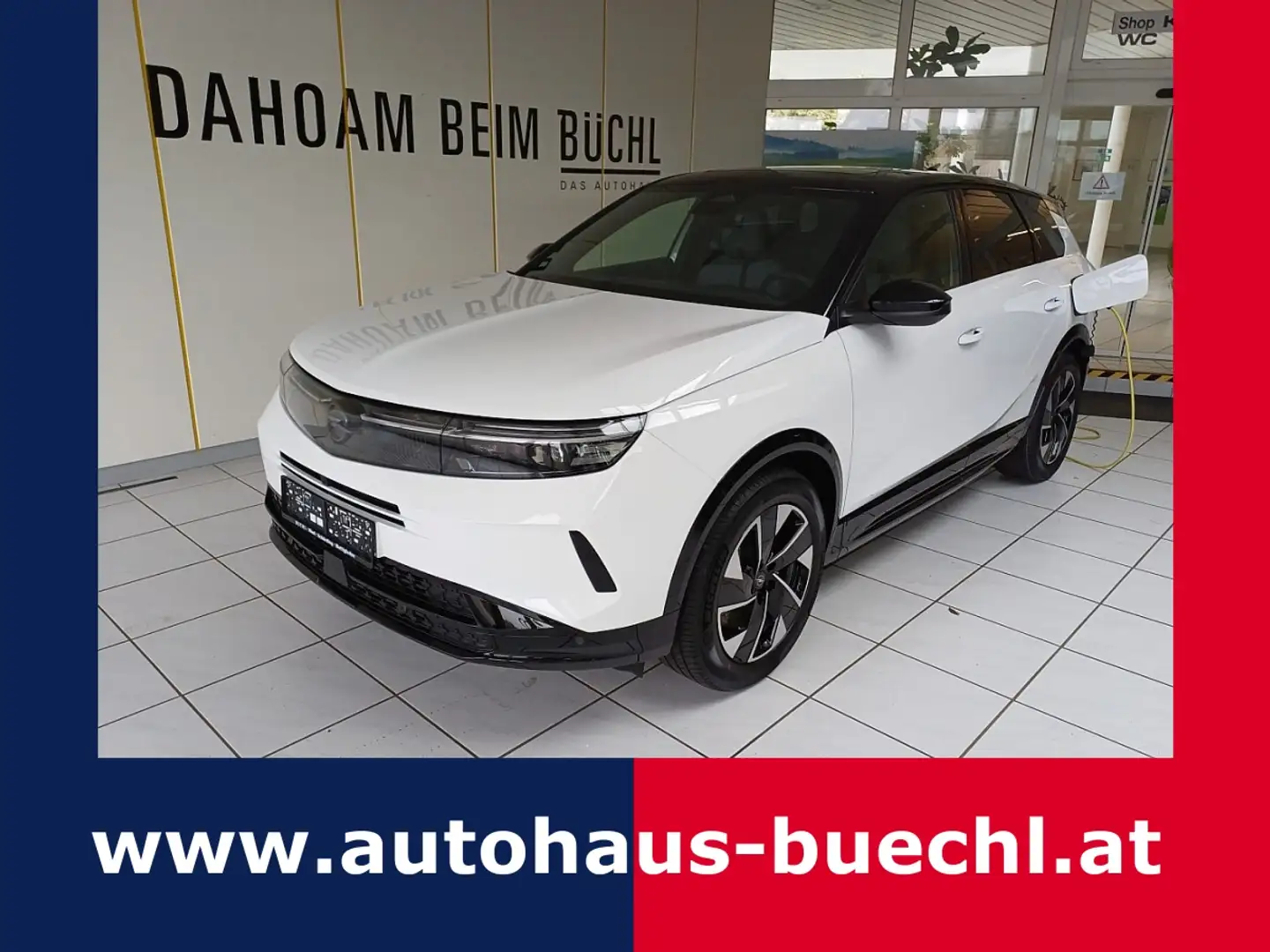 Opel Grandland 1,6 PHEV 21kWh GS Aut. Panoramad.+AHV Weiß - 1