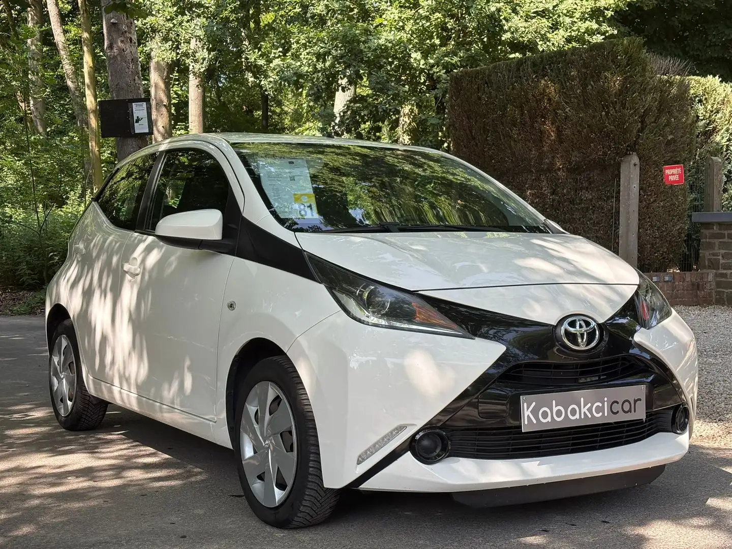 Toyota Aygo 1.0i VVT-i /CAMERA RECUL/A.C AUTO/TEL/REG.VIT/USB Wit - 1