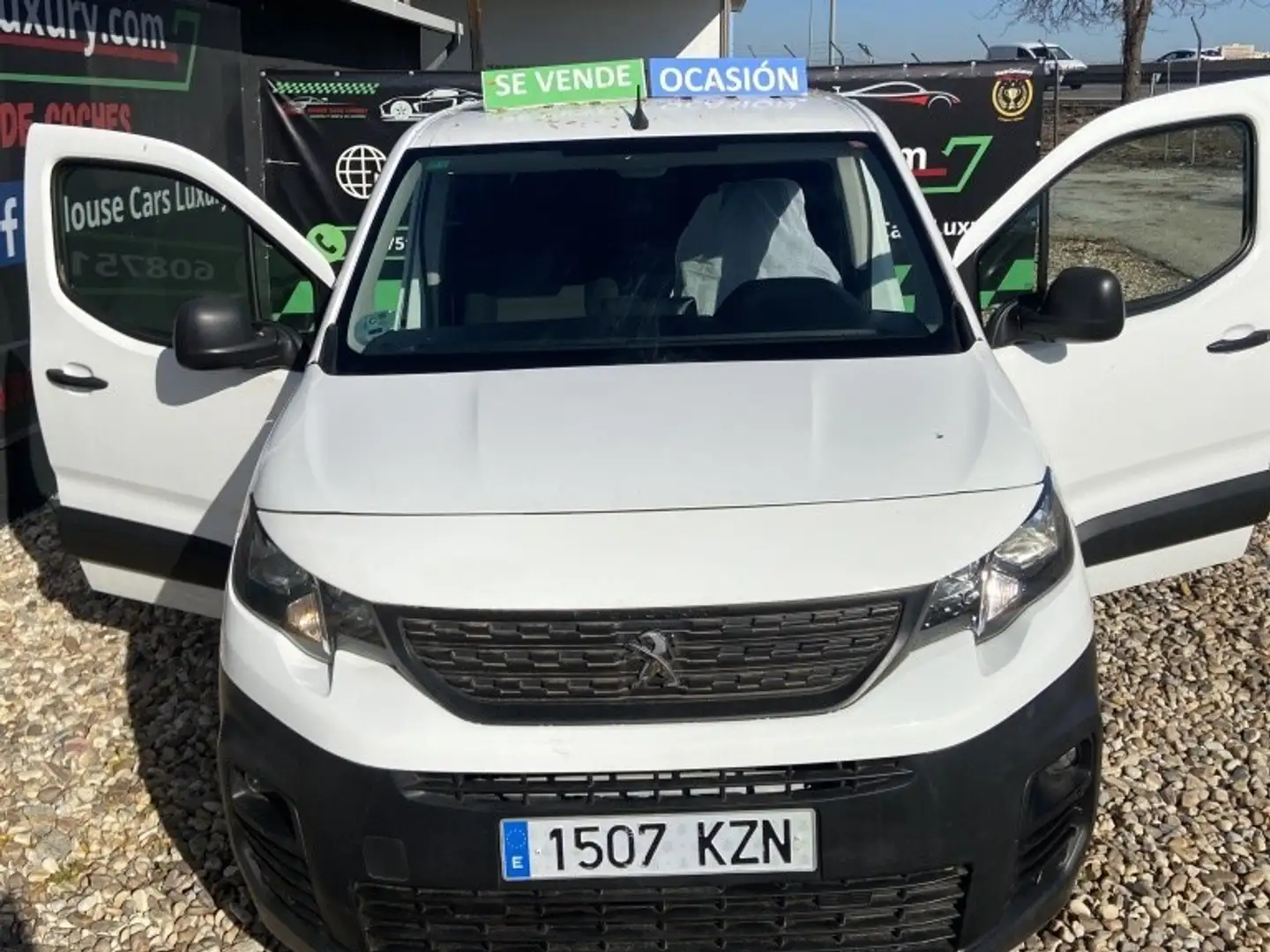 Peugeot Partner 1.5BlueHDI S&S Asphalt Standard 600kg 130 Blanco - 2