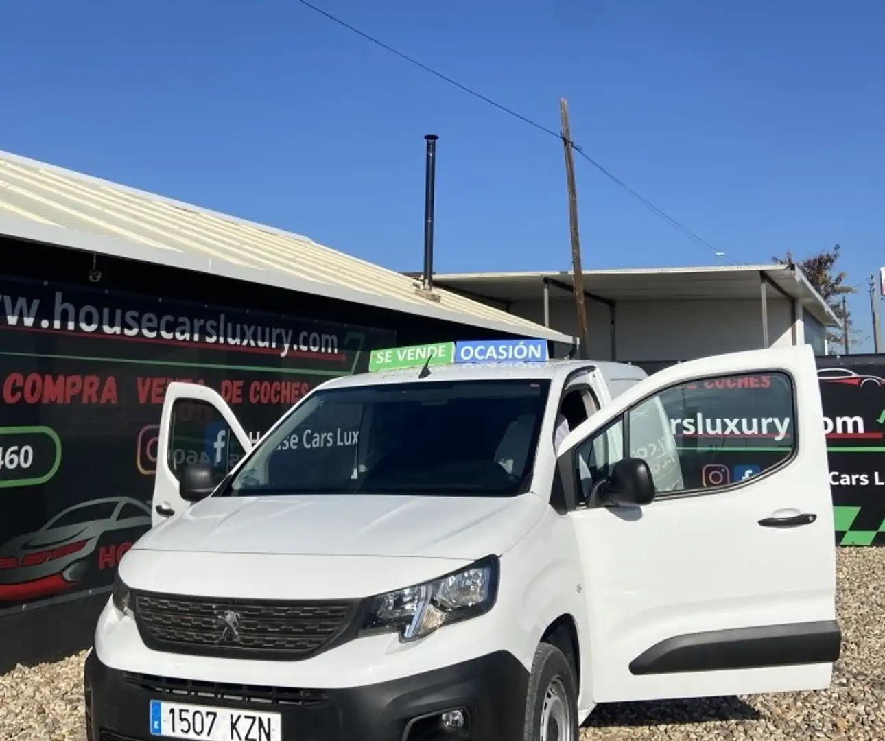 Peugeot Partner 1.5BlueHDI S&S Asphalt Standard 600kg 130 Blanco - 1