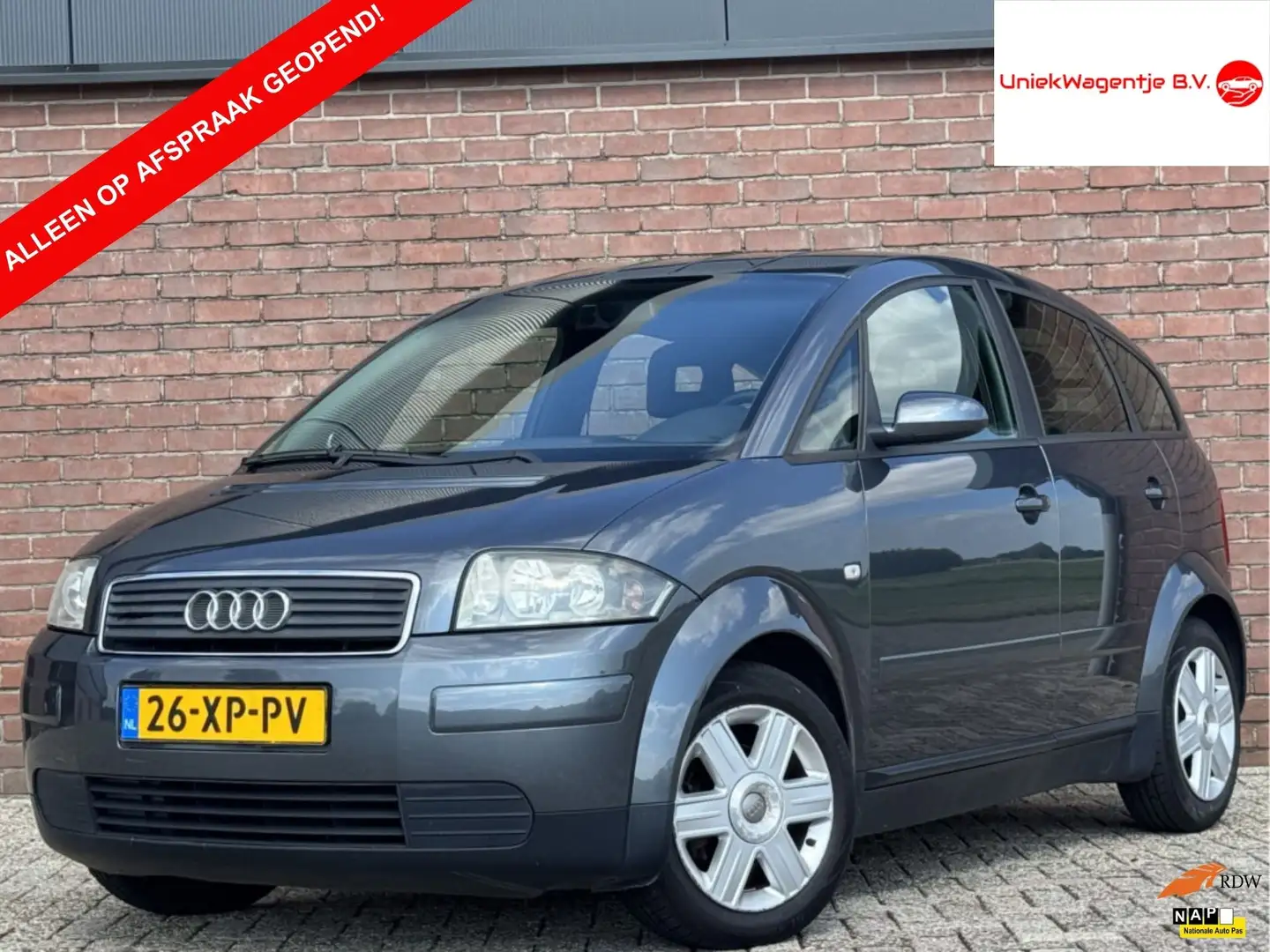 Audi A2 1.4 PRO LINE | CLIMA! | LM. VELGEN! Grau - 1