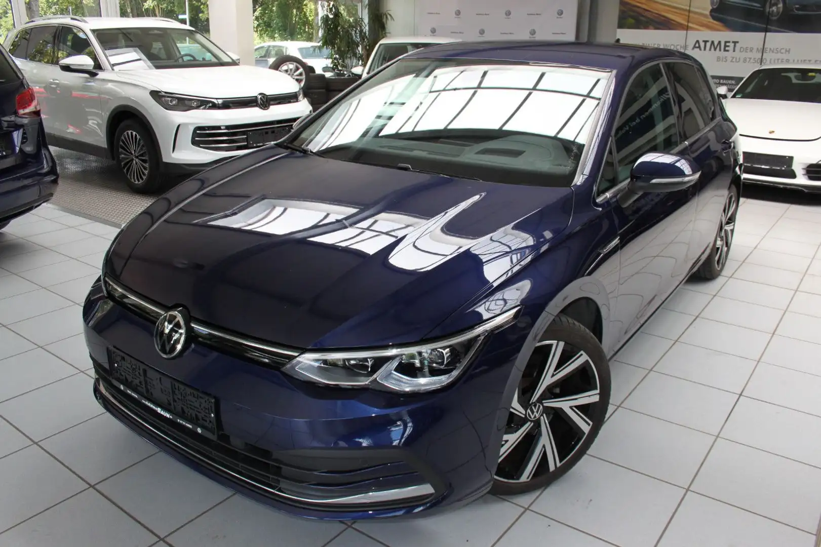 Volkswagen Golf VIII Lim./STYLE/DSG/HEADUP/ACC/ALU18"/STZHZ Blau - 1