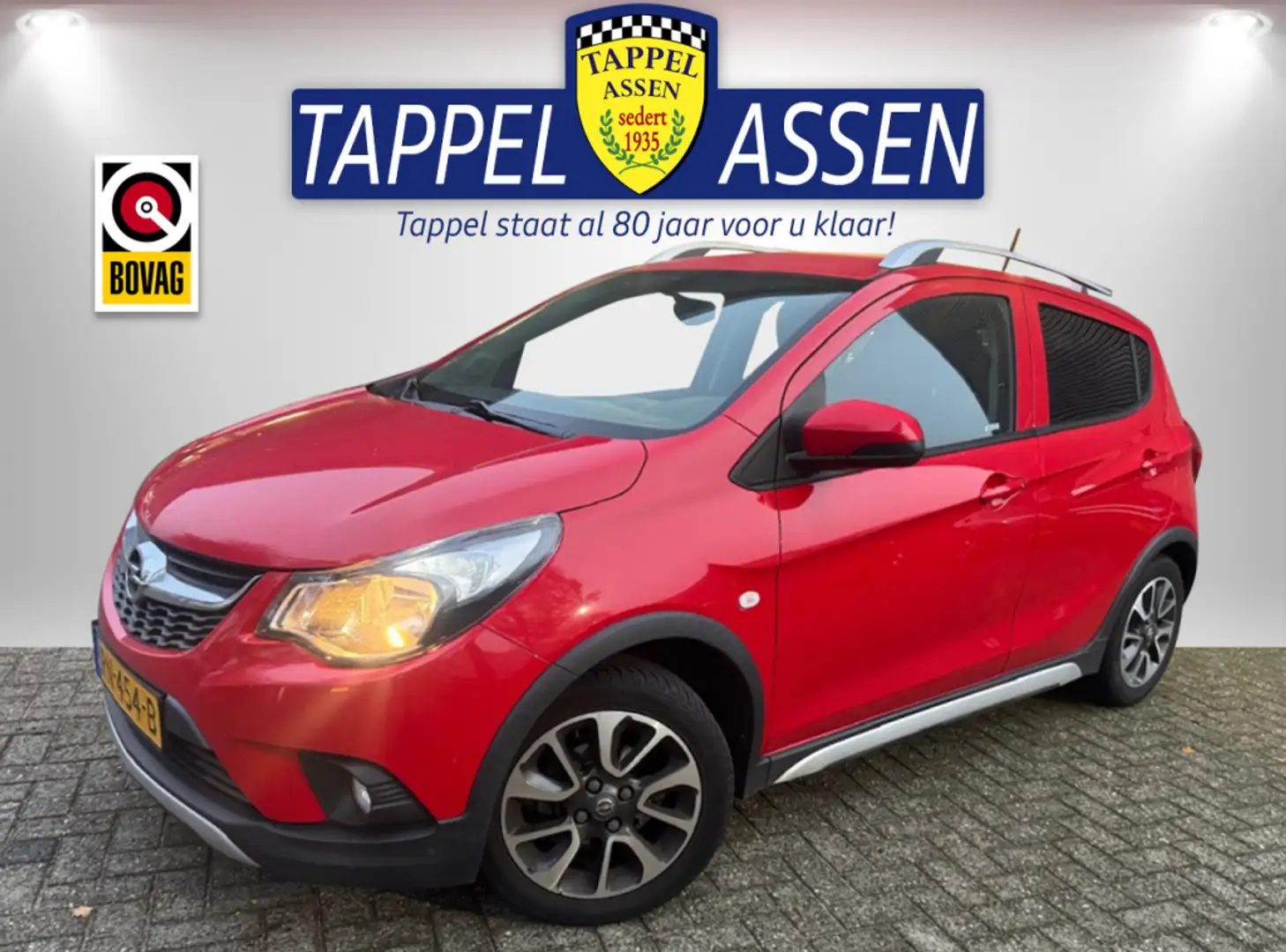 Opel Karl 1.0 Rocks Online Edition Trekhaak/Carplay Rouge - 1