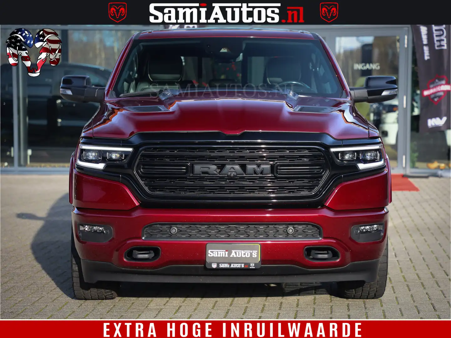 Dodge RAM 1500 Limited Night | Hemi 5.7 V8 4x4 | BOM VOL | D Rood - 2
