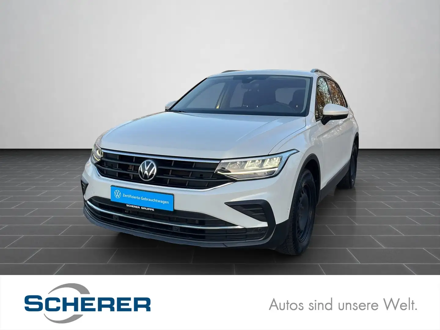 Volkswagen Tiguan 1.5 TSI KAMERA ACC NAVI Weiß - 1