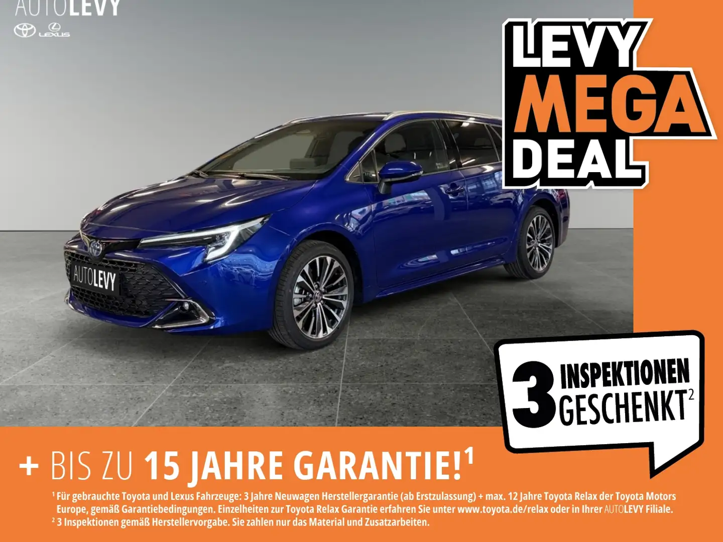 Toyota Corolla Touring Sports 2.0 Teamplayer *SOFORT* Modrá - 1