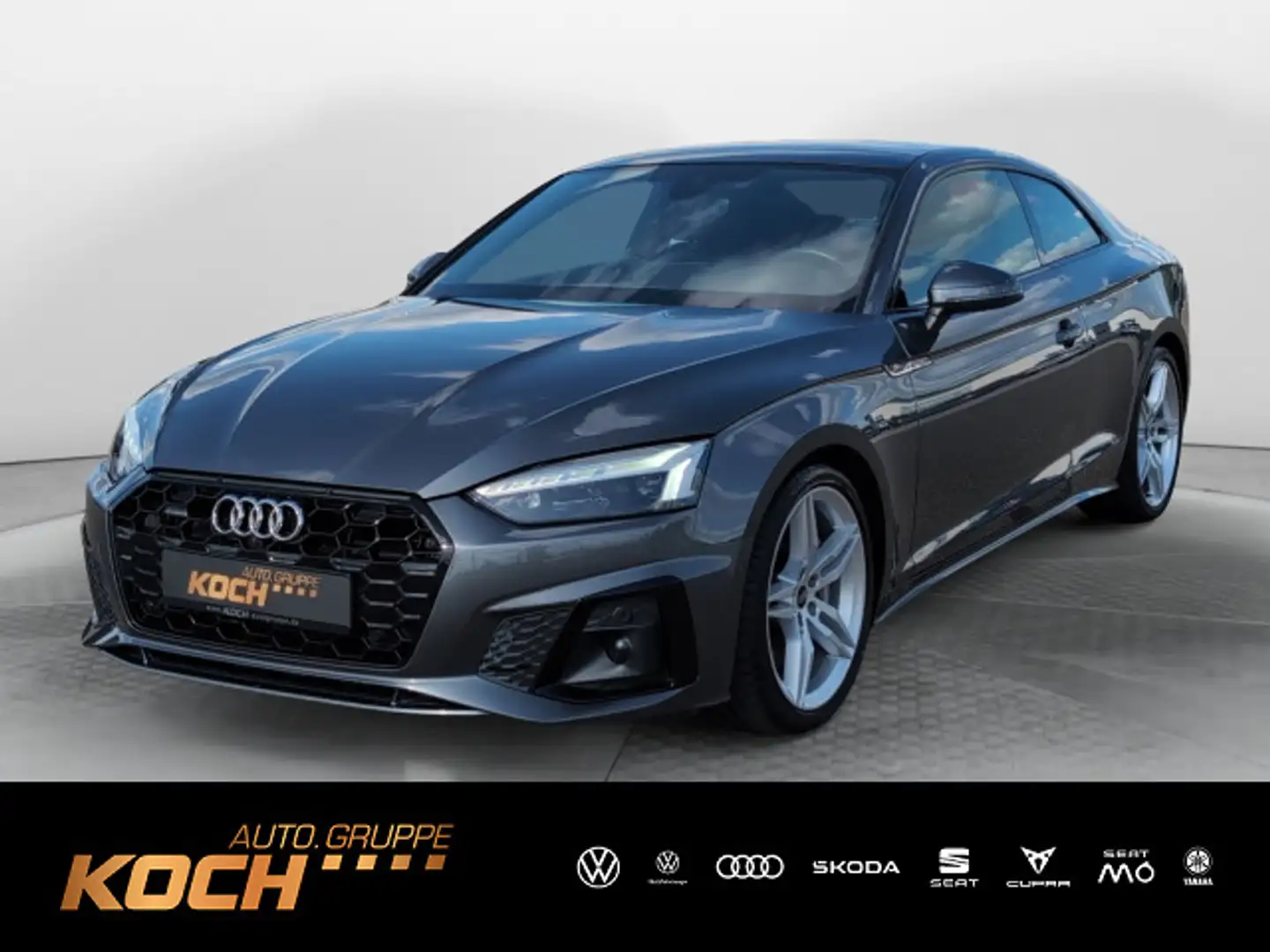 Audi A5 A5 50 TDI S line quattro NAVI PANO MEMO Grau - 1